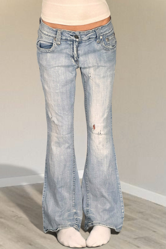 Lågmidjade jeans stl: M
