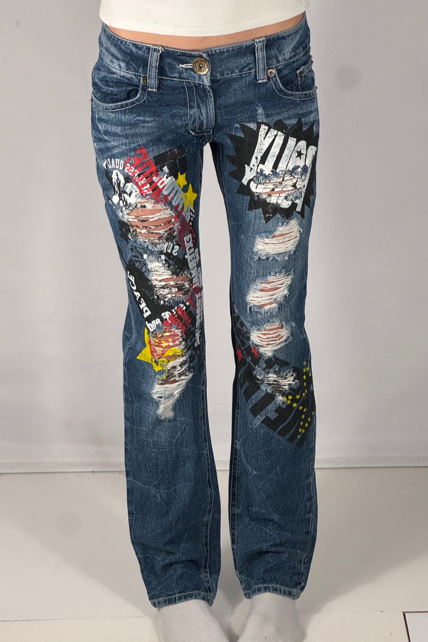 Lavlivsjeans str: S