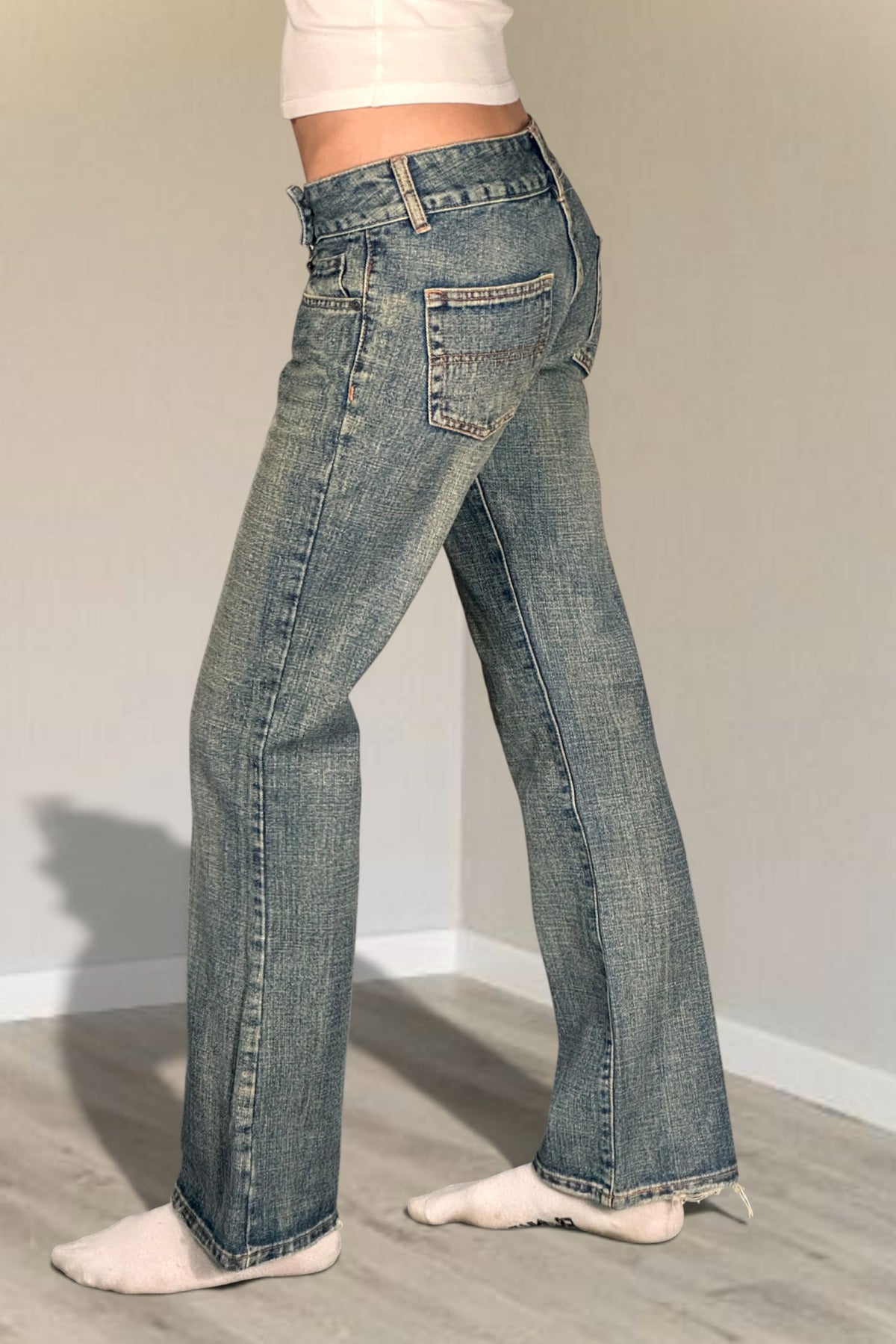 Lågmidjade jeans stl: XS