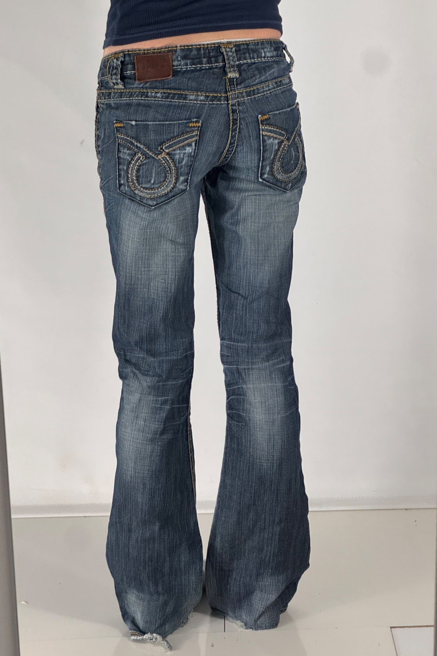 Lågmidjade jeans stl: XS