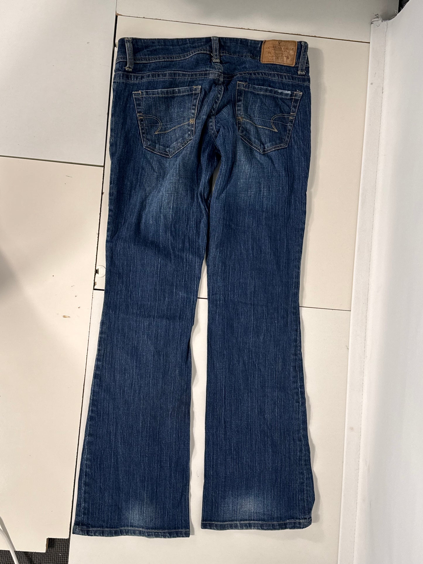 Lavtaljede jeans str: S