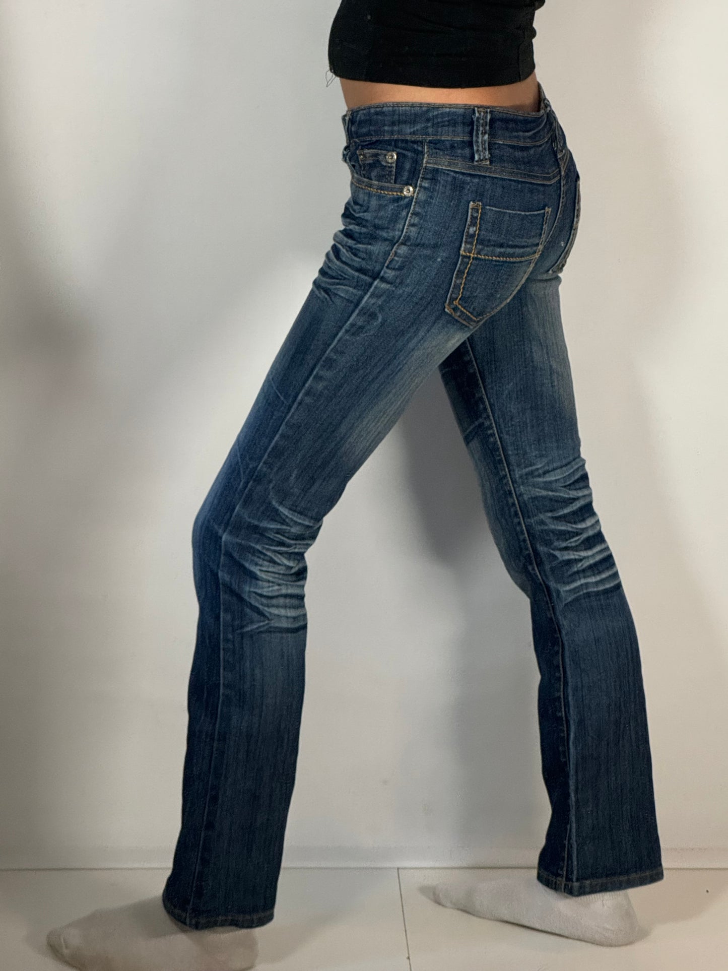 Lågmidjade jeans stl: XS