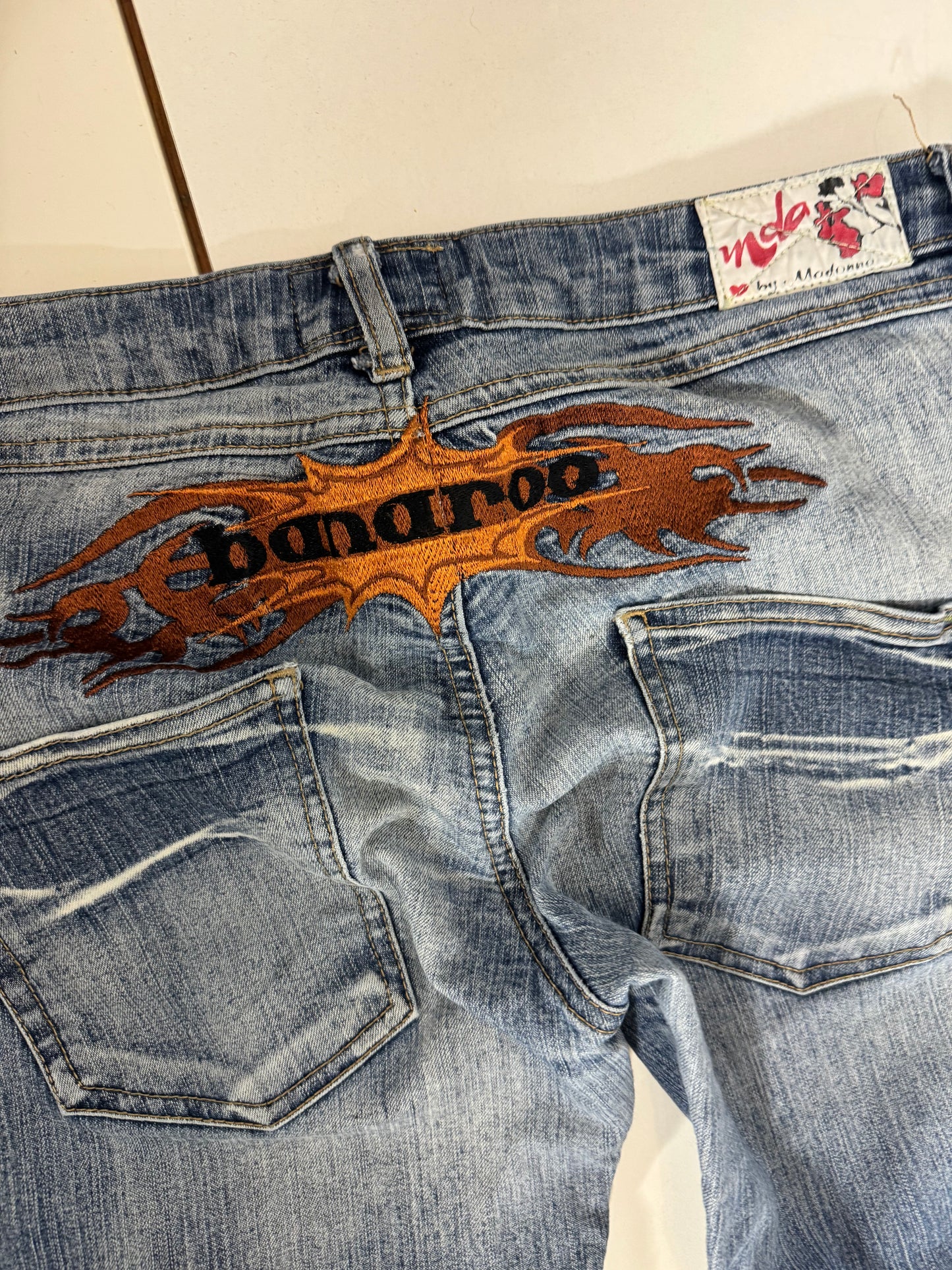 Lågmidjade jeans stl: S