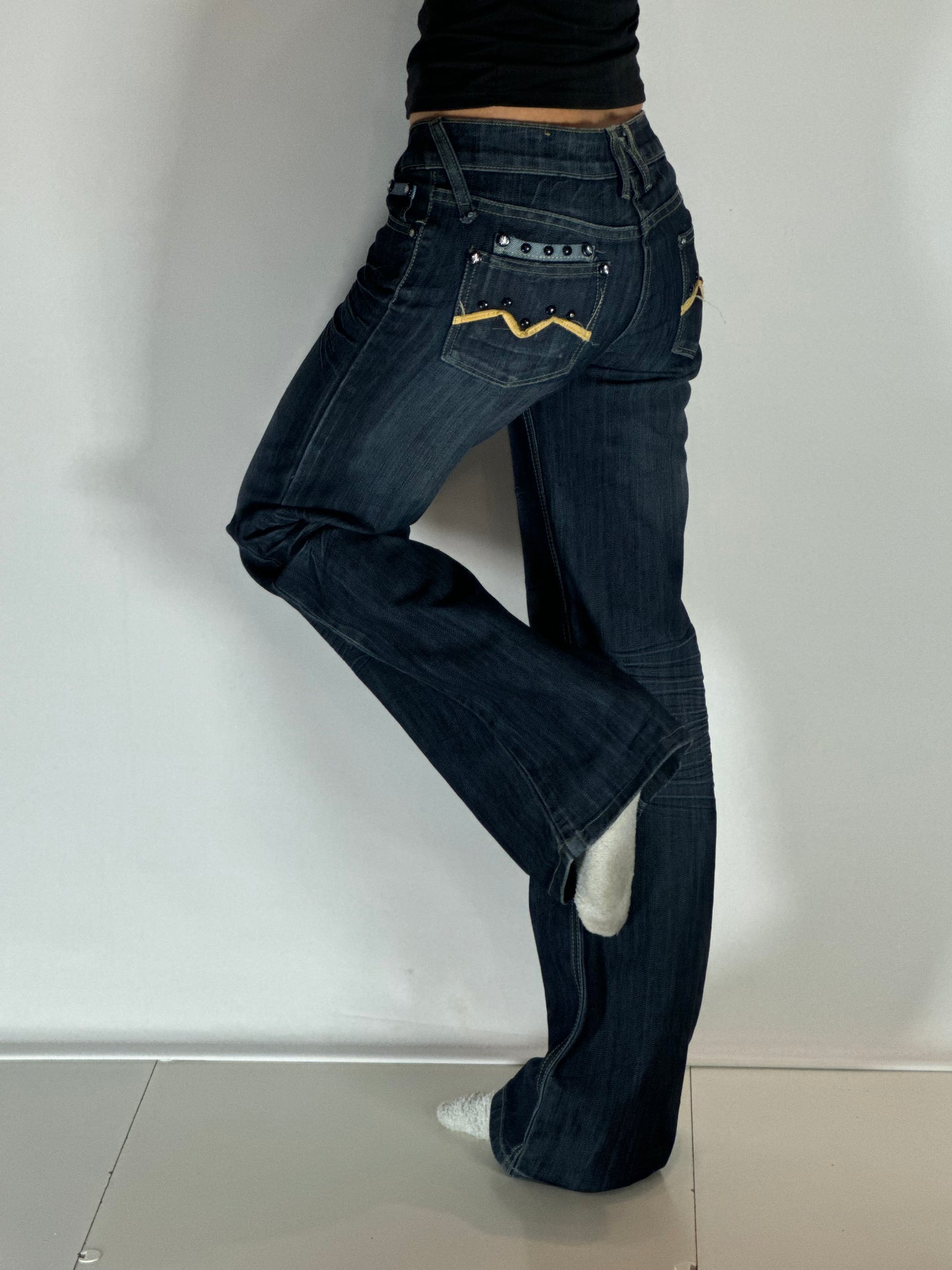Lågmidjade jeans stl: XS/S