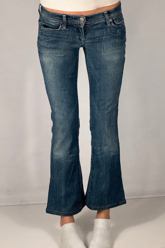 Lavlivede jeans str: XXS