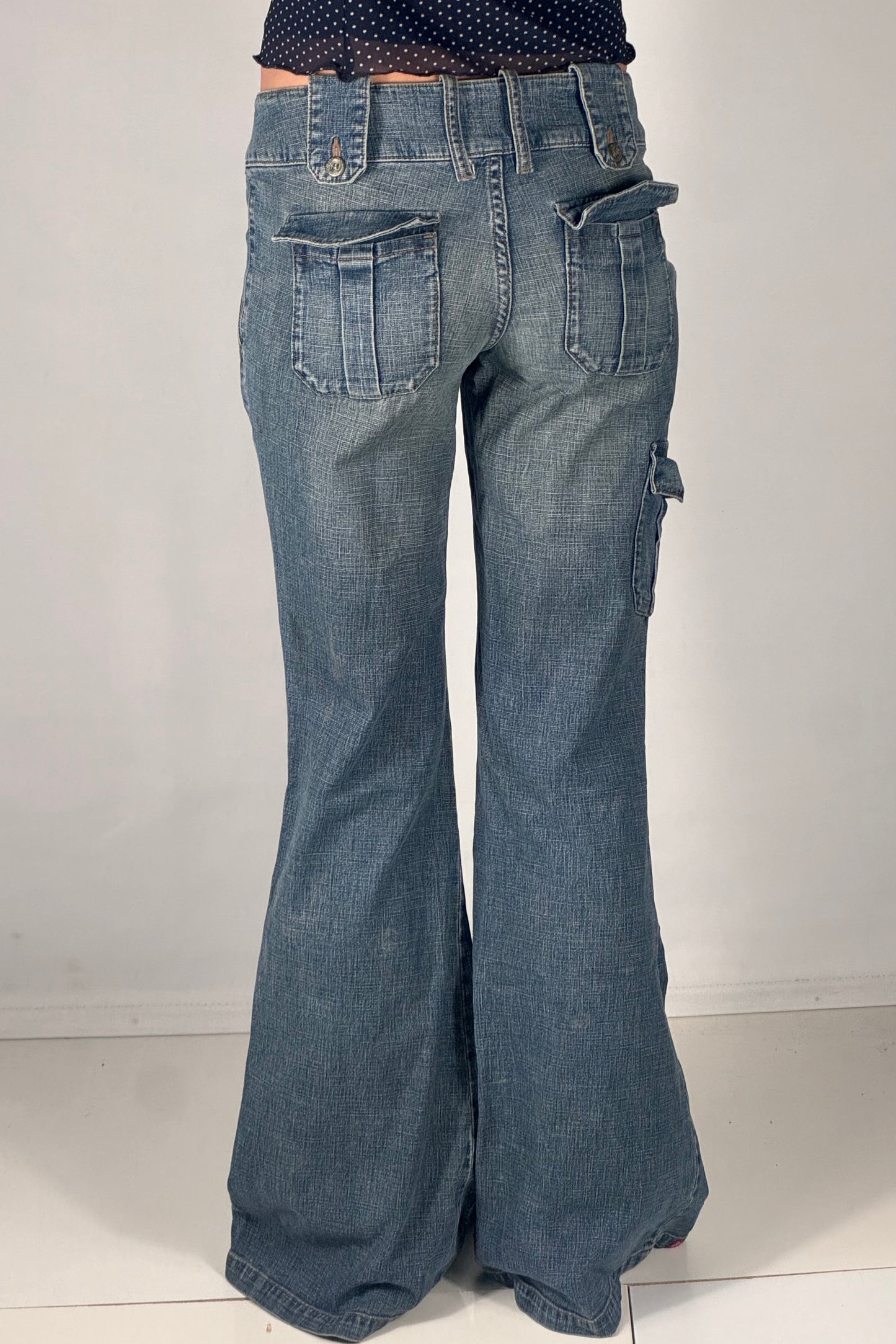 Lågmidjade jeans stl: XS