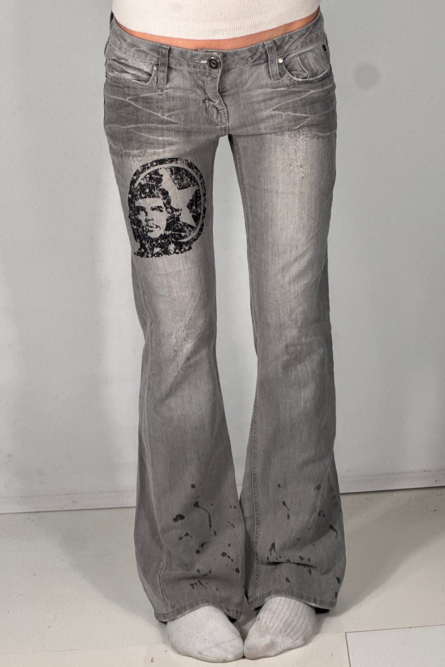 Lågmidjade jeans stl: XS