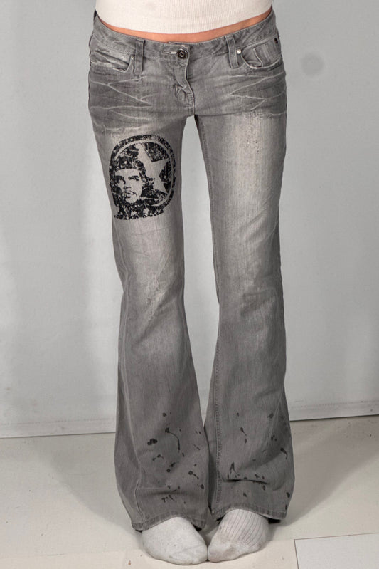 Lågmidjade jeans stl: XS