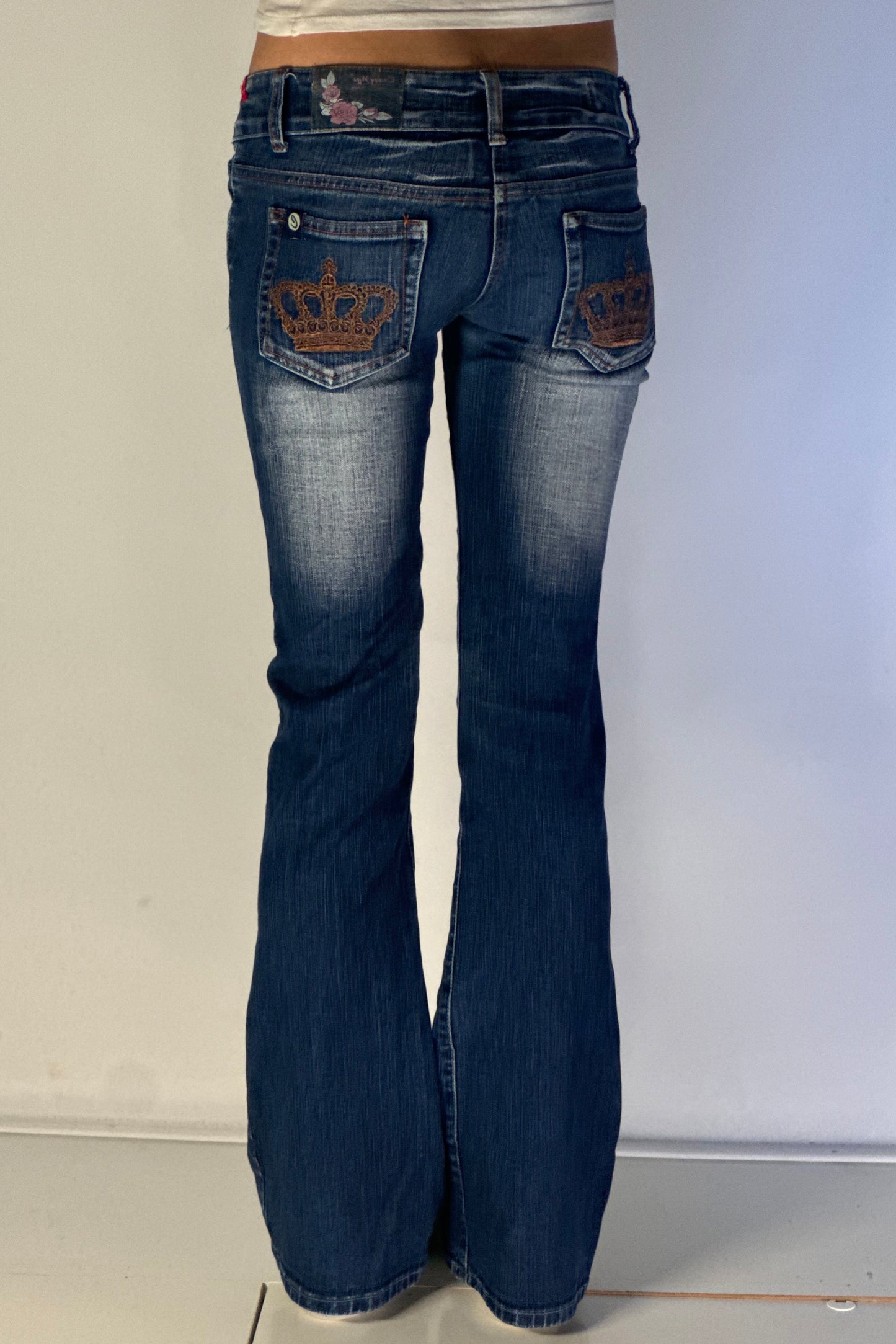 Lågmidjade jeans stl: XS