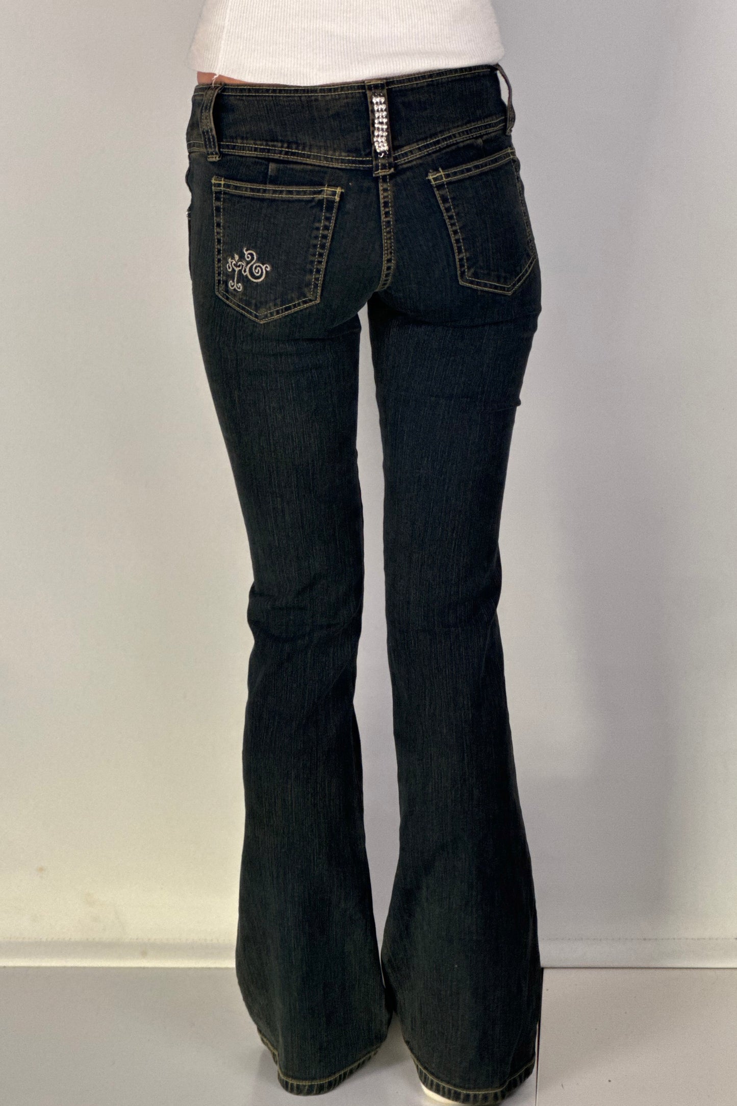 Lågmidjade jeans stl: XXS