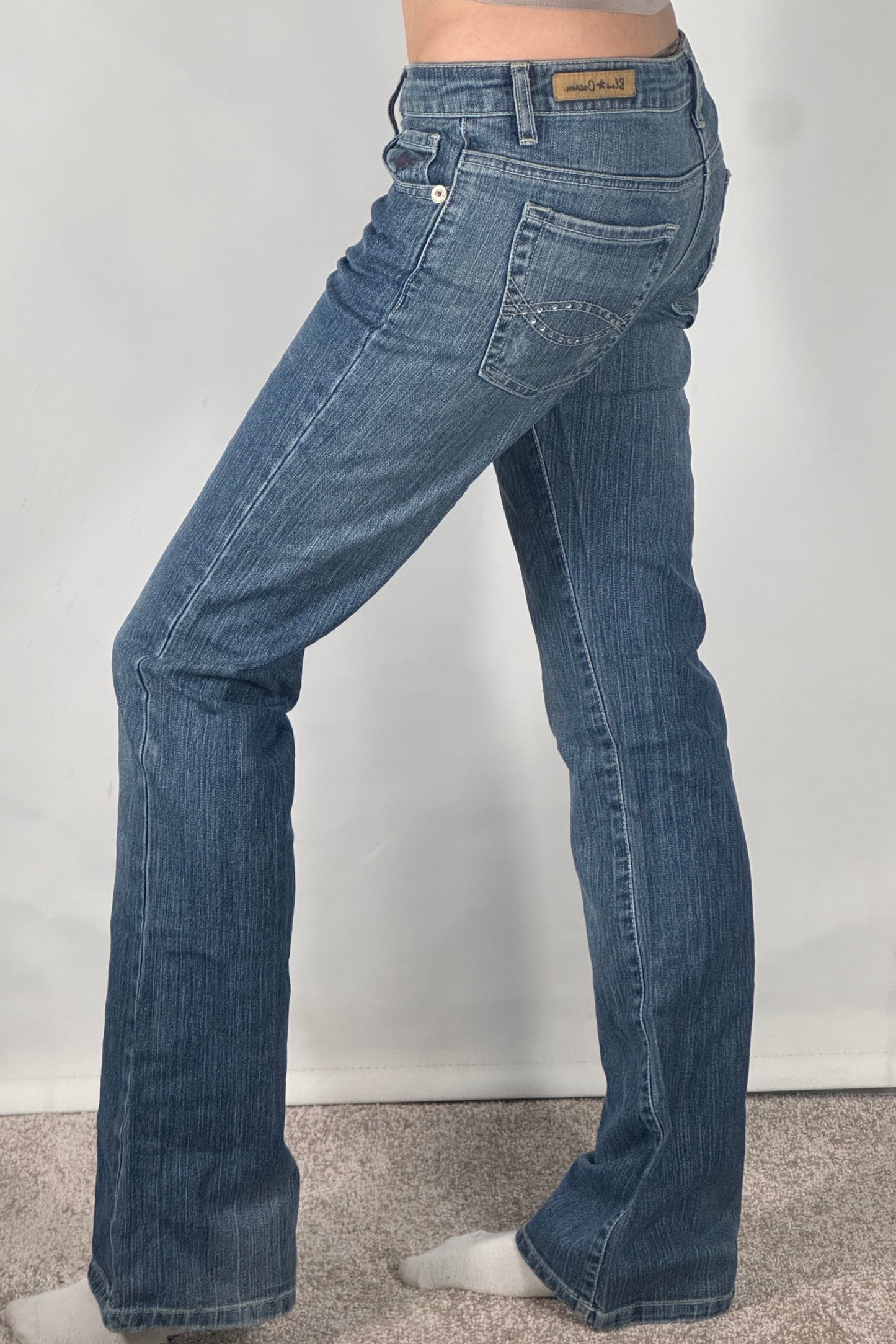 Lågmidjade jeans stl: XS