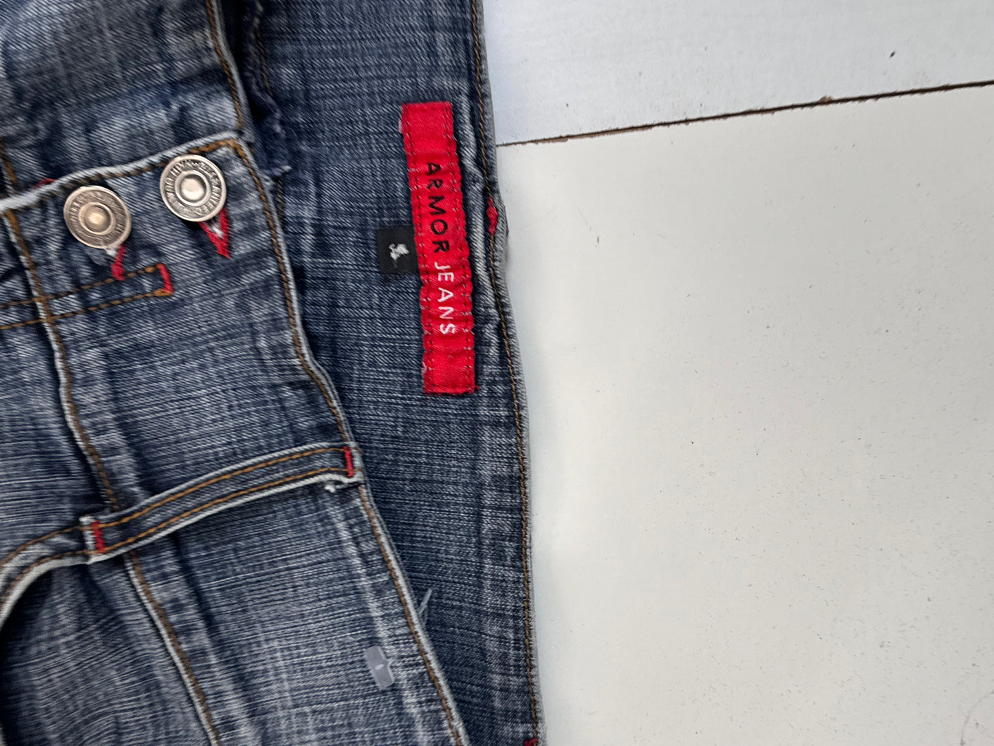 Utsvängda jeans stl: XS