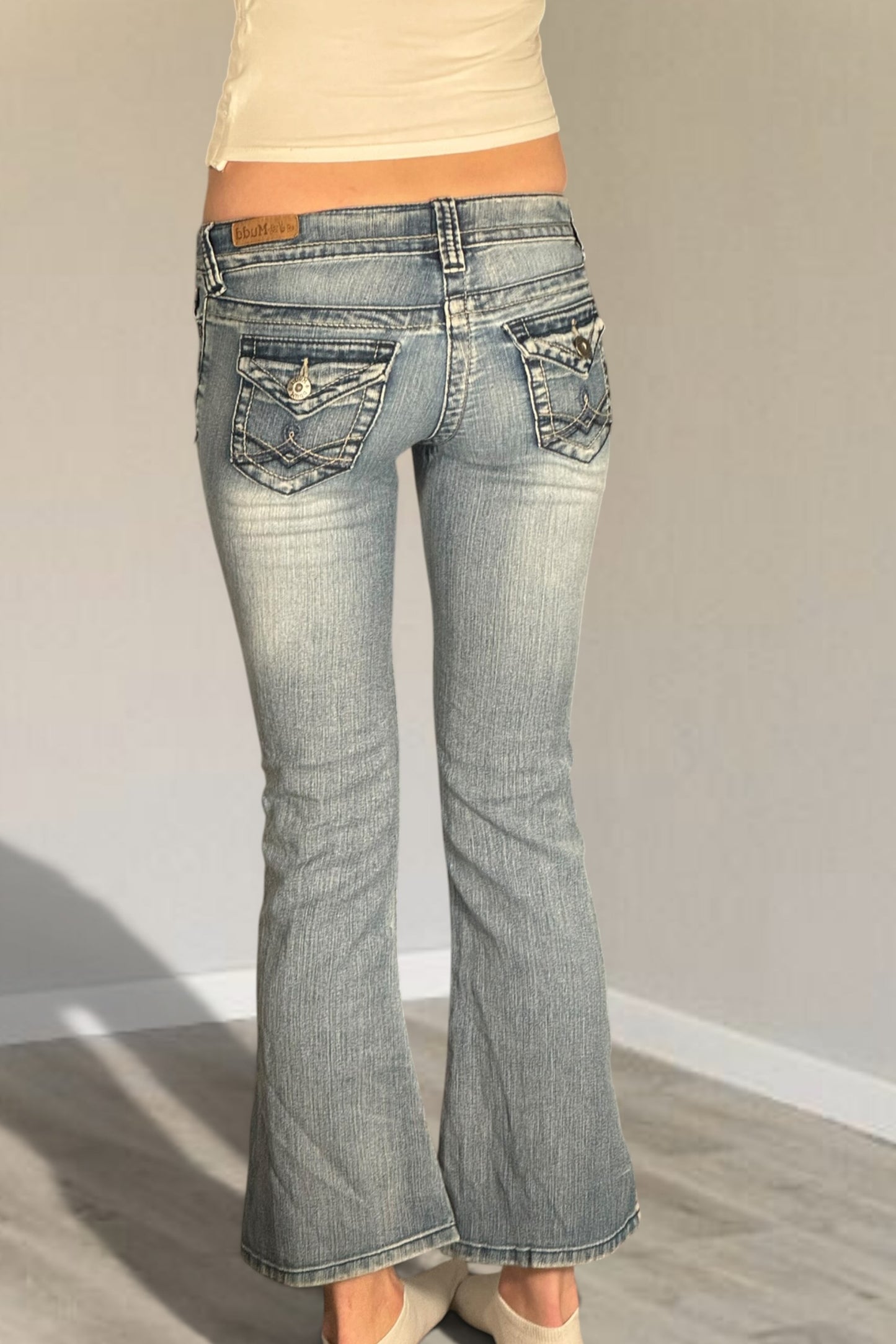 Lågmidjade jeans stl: XXS