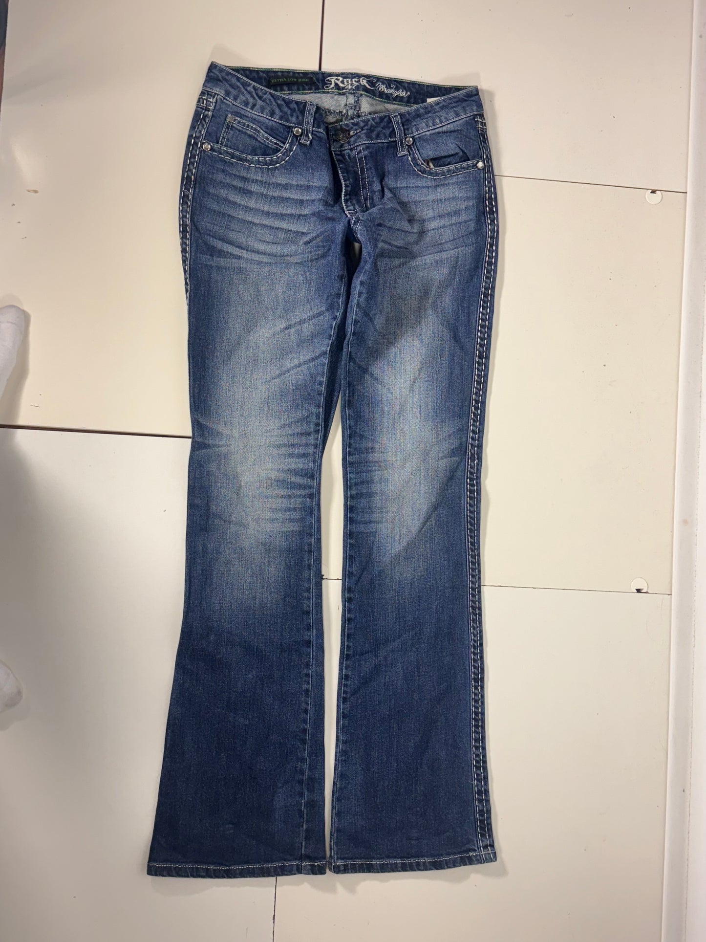 Lågmidjade jeans stl: S