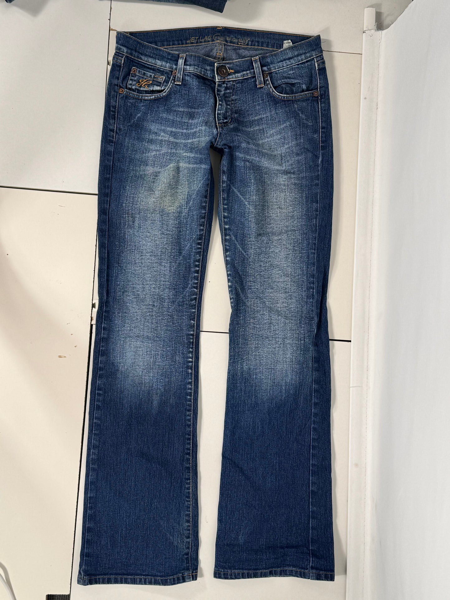 Lavtaljede jeans str: S