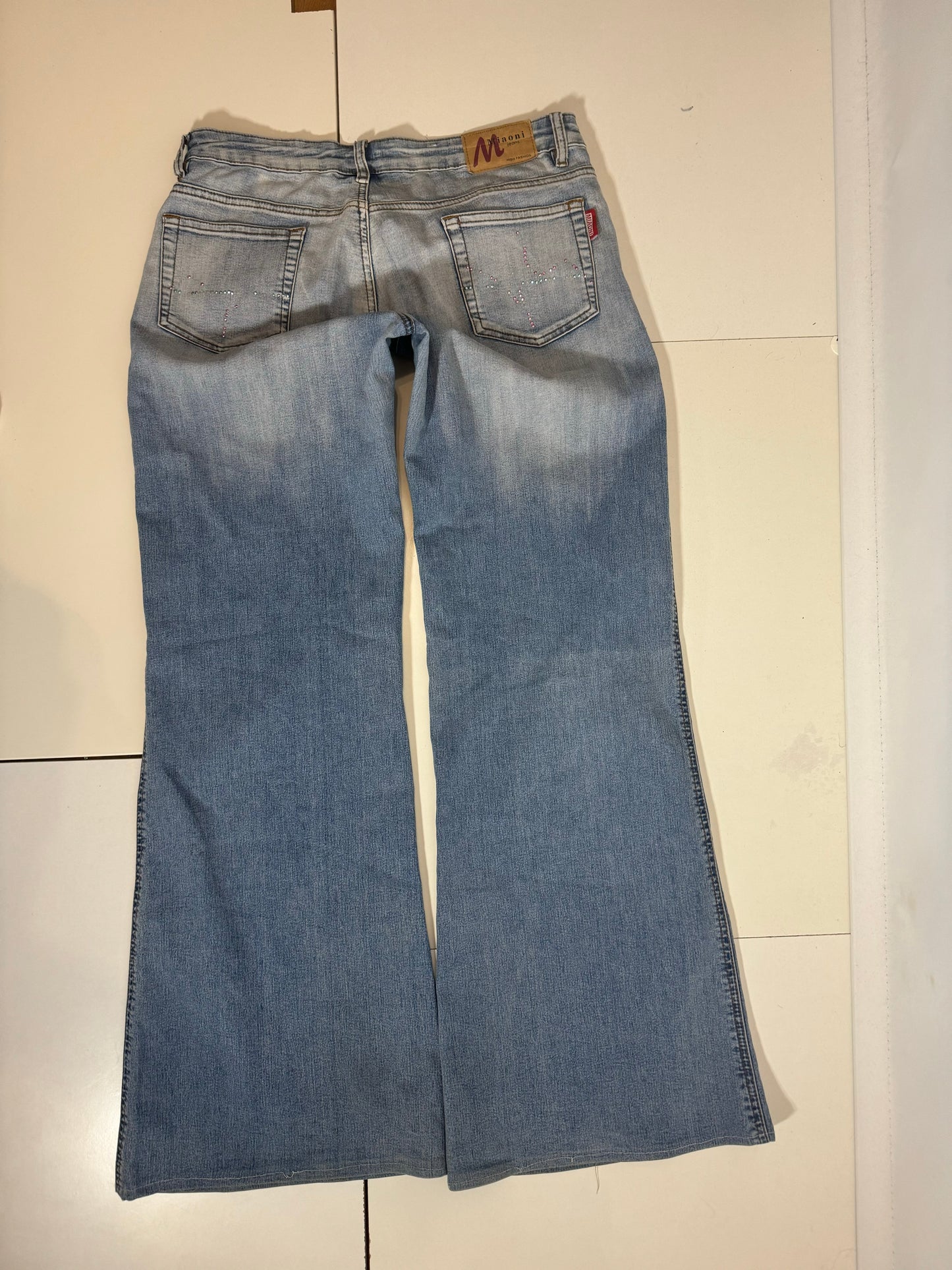 Lågmidjade jeans stl: M