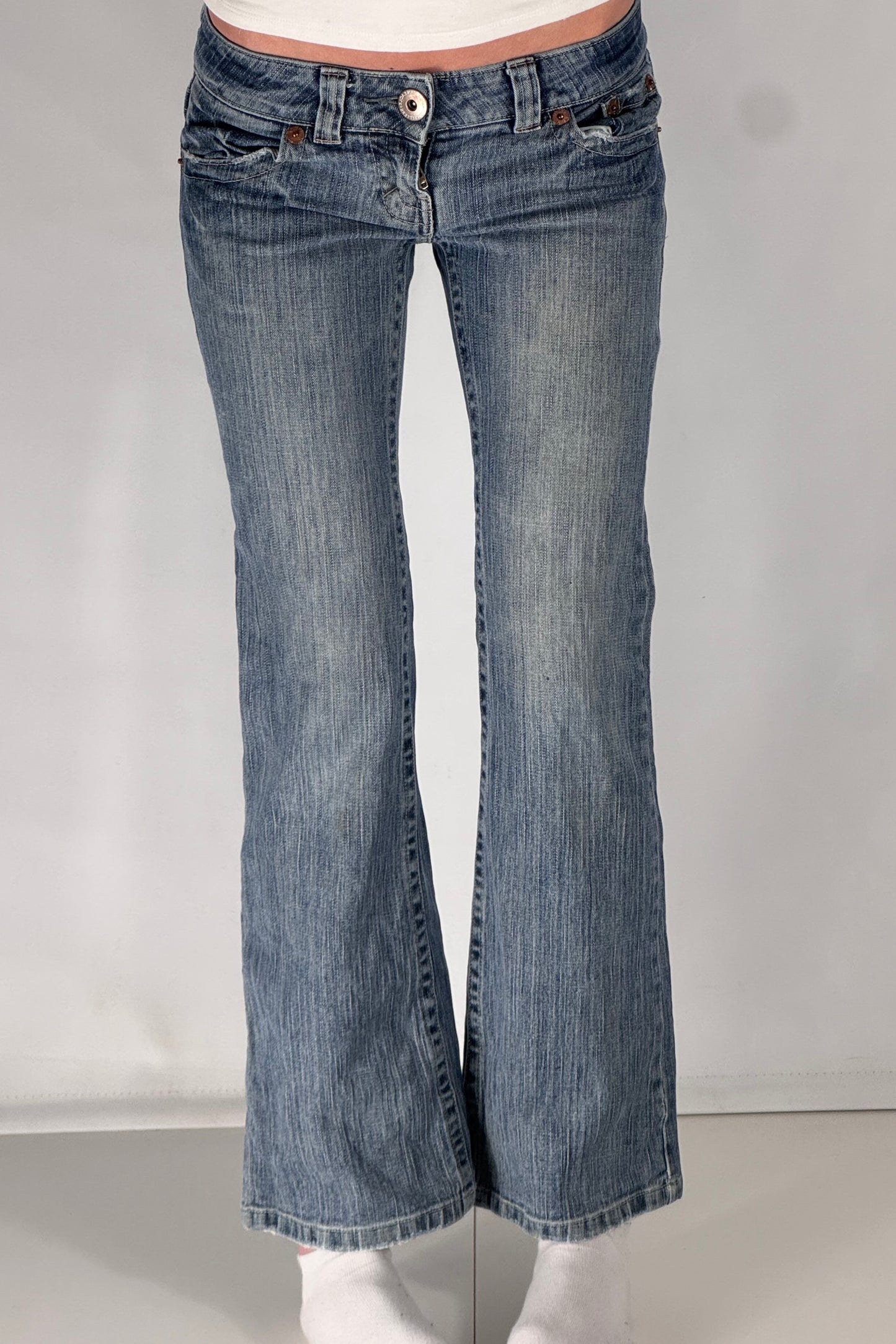 Lågmidjade jeans stl: XS