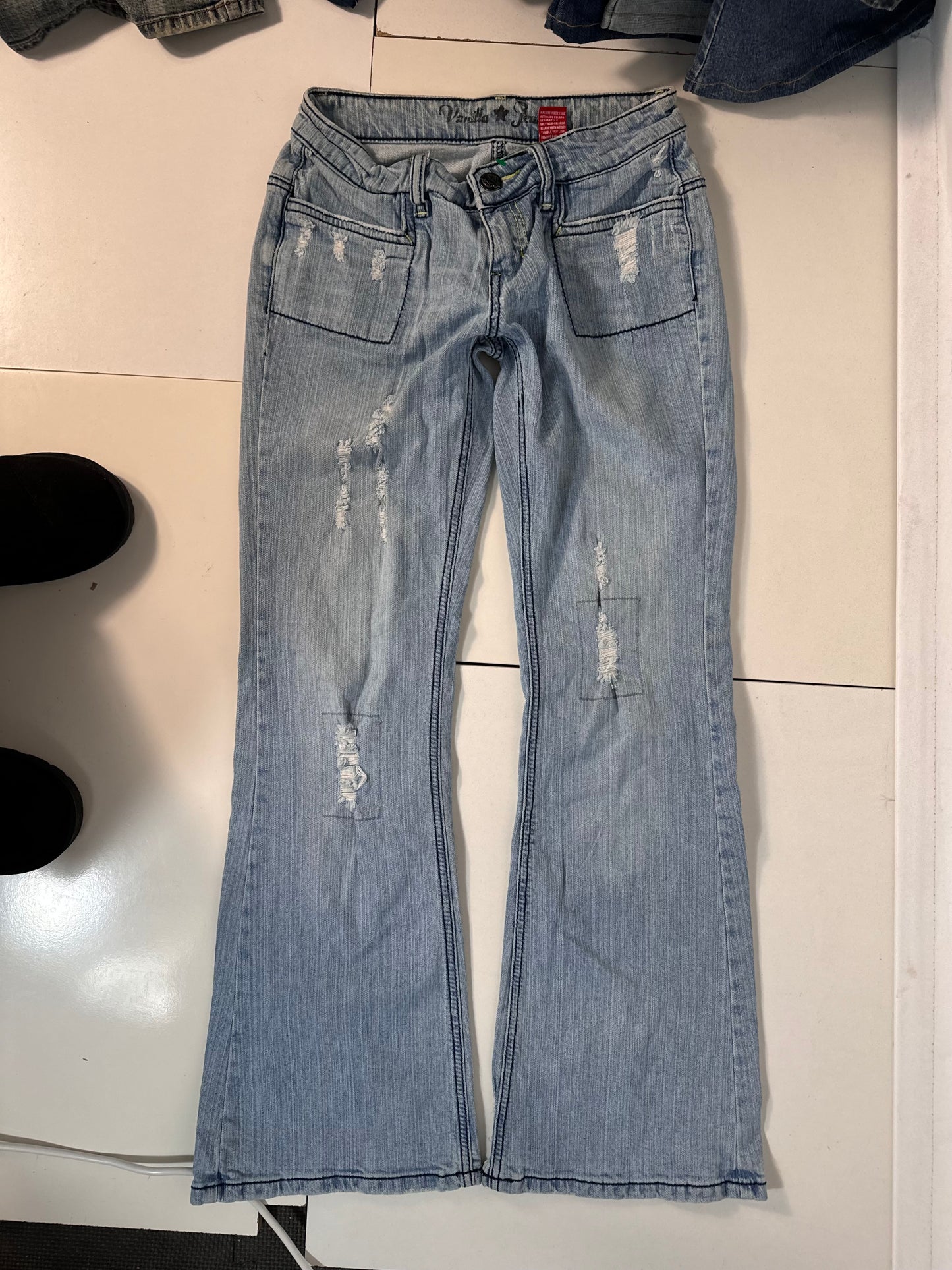 Lavtaljede jeans str: XS