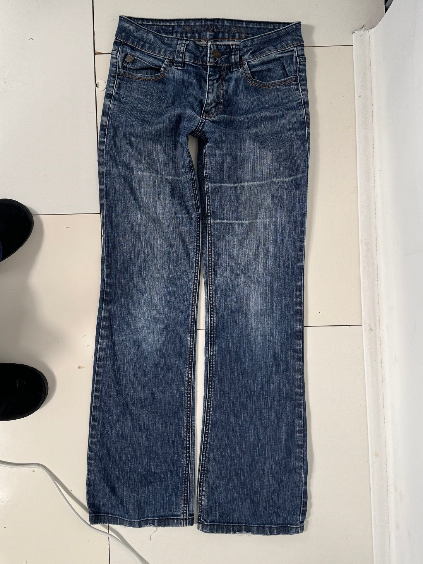 Lavt liv jeans str: XS