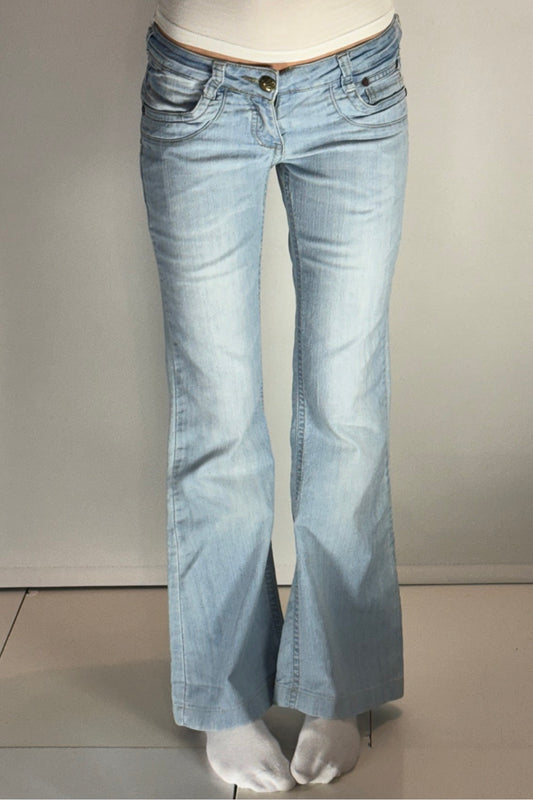 Lågmidjade jeans stl: S