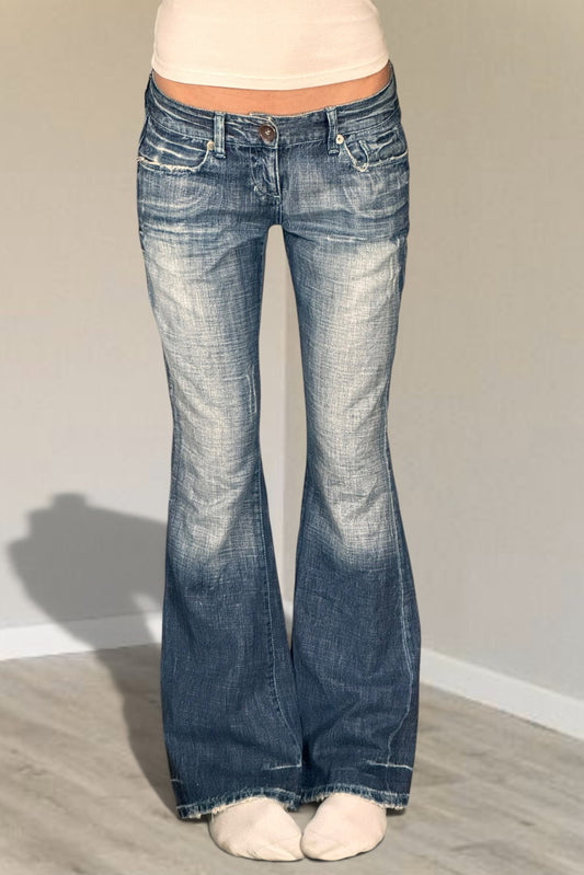 Lågmidjade jeans stl: S