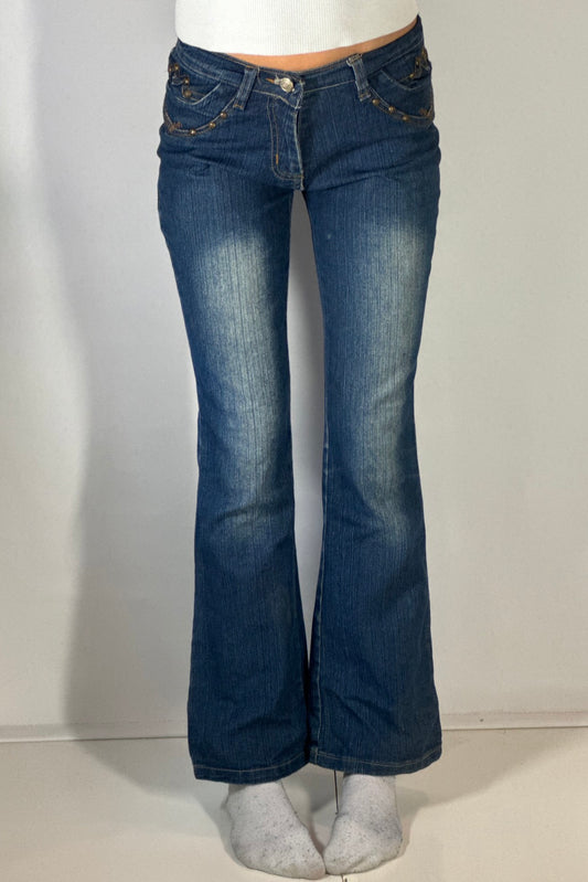 Lågmidjade jeans stl: XS