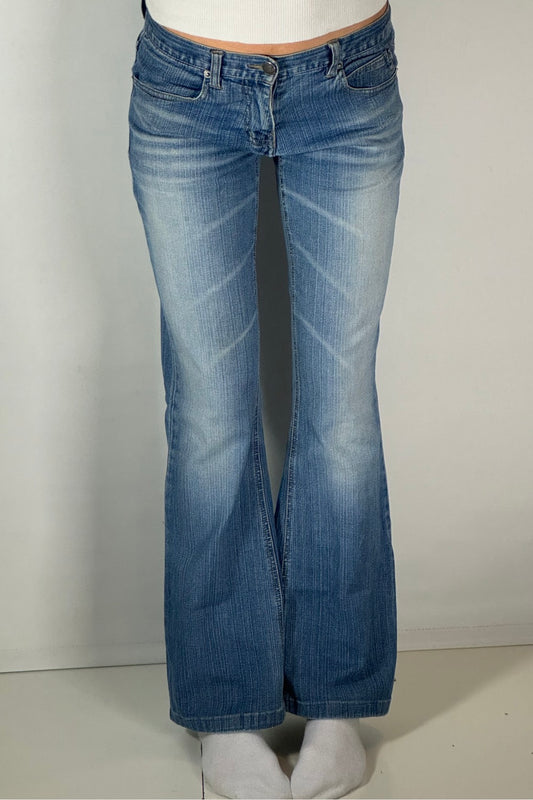 Lågmidjade jeans stl: S