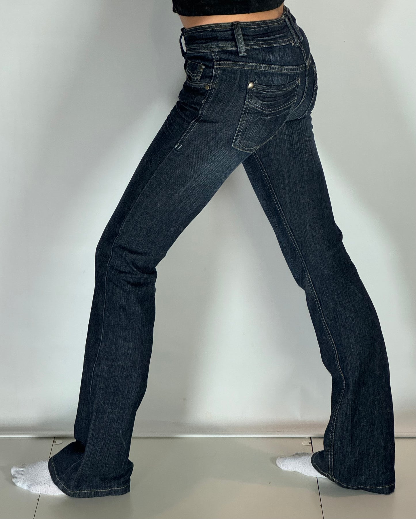 Lågmidjade jeans stl: XS