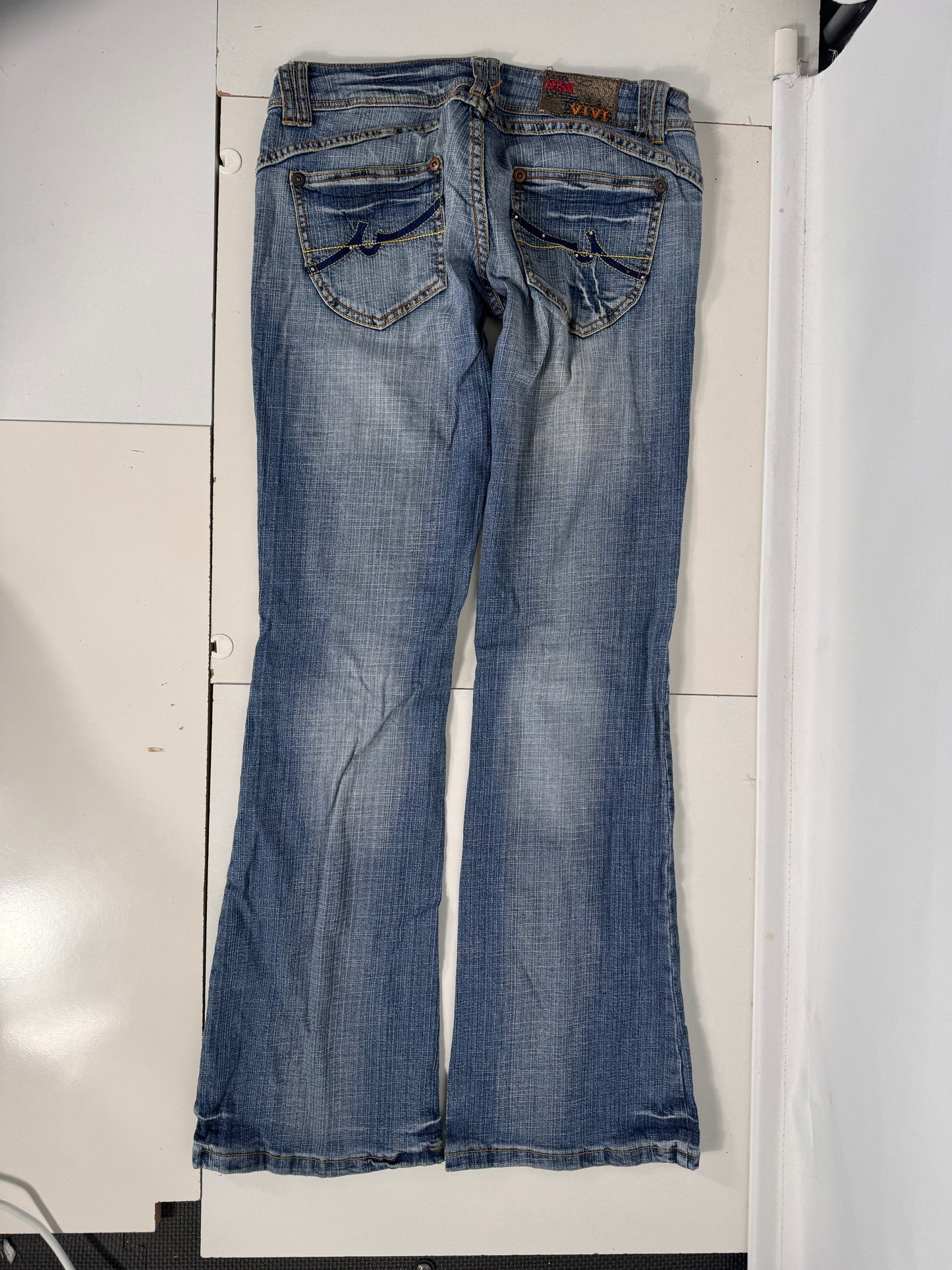 Lågmidjade jeans stl: M