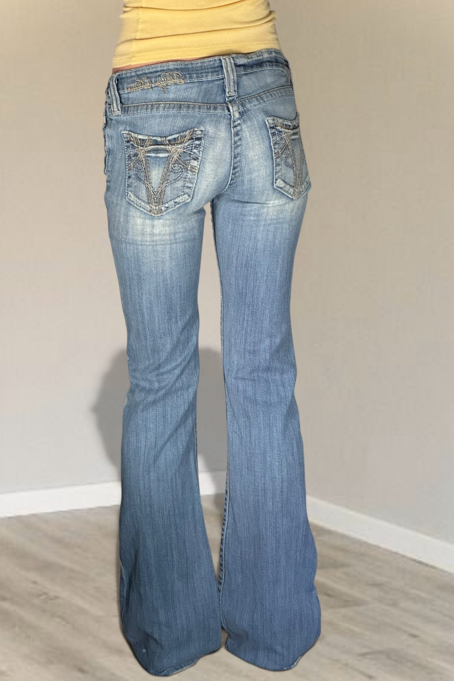 Lågmidjade jeans stl: S