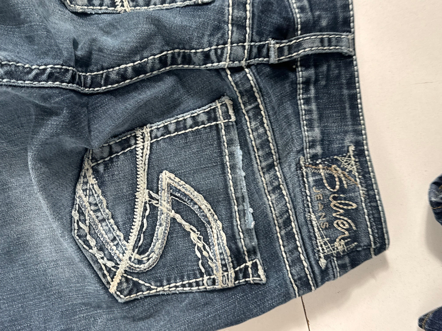 Lågmidjade jeans stl: XS