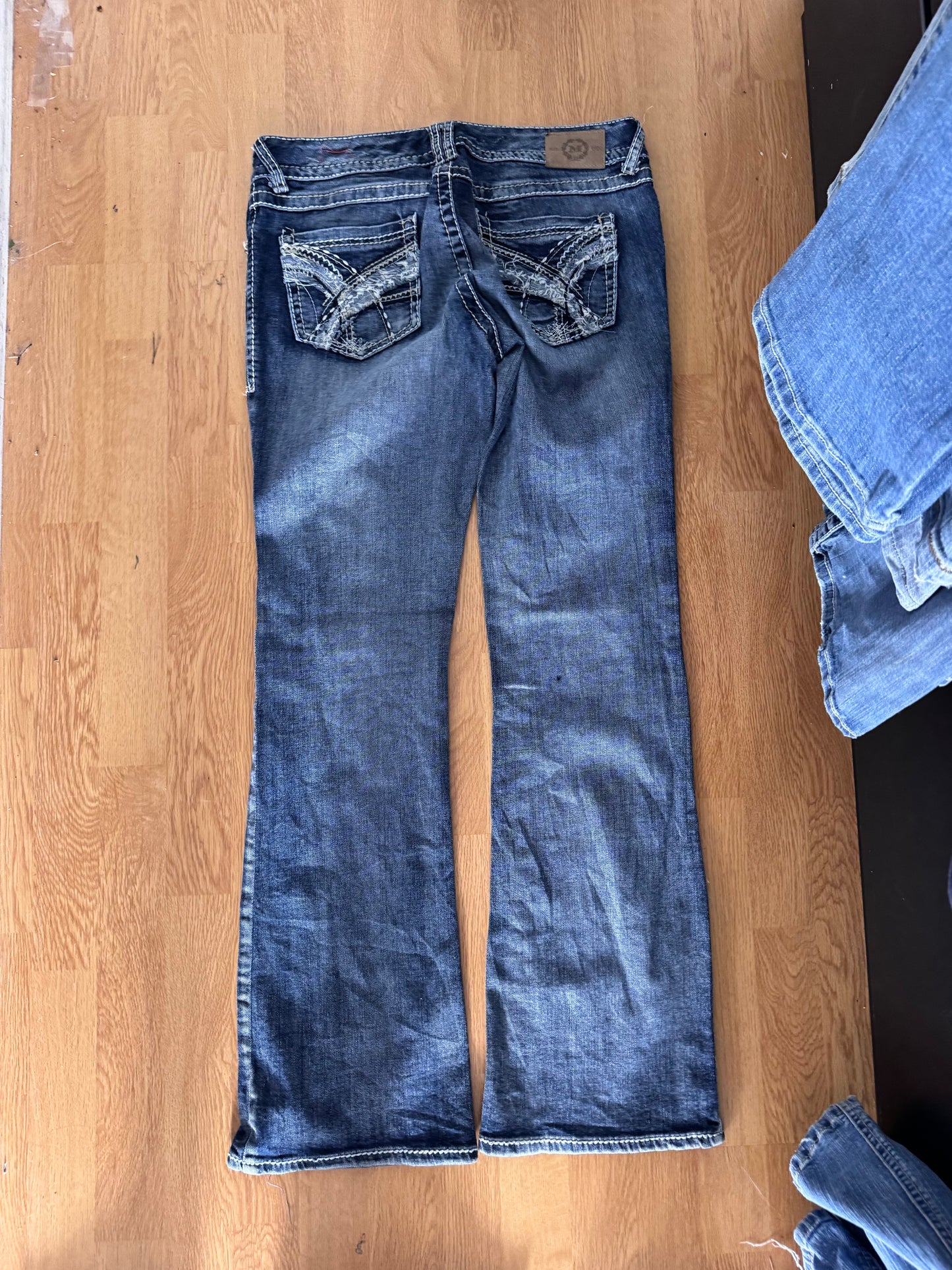 Lågmidjade jeans stl: M