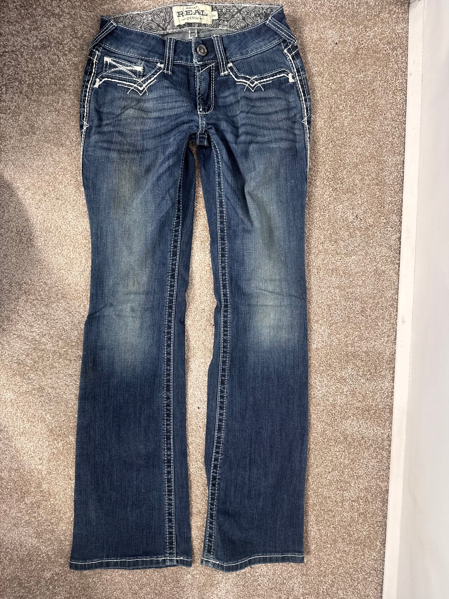 Lågmidjade jeans stl: XS