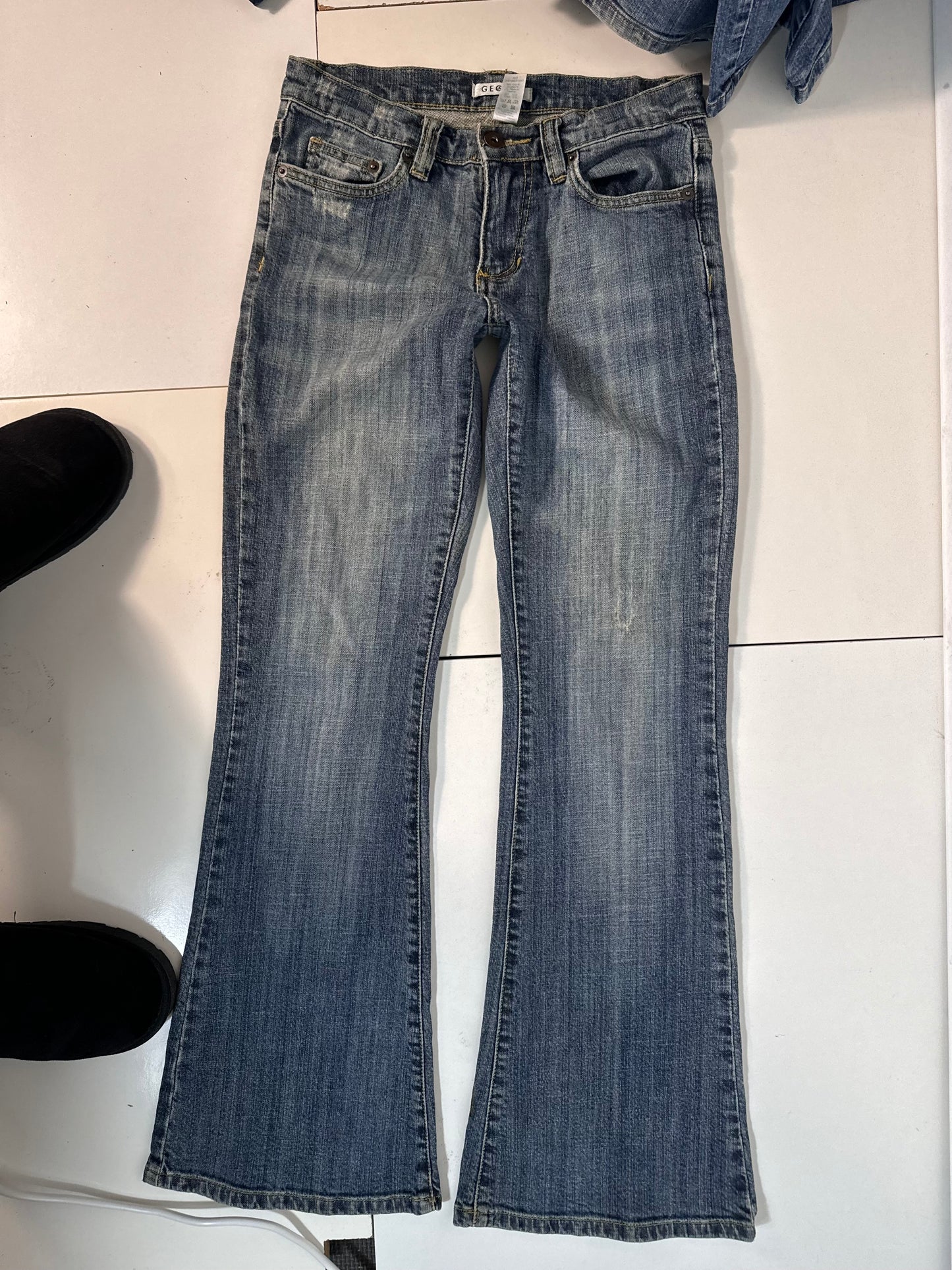 Lågmidjade jeans stl: XS