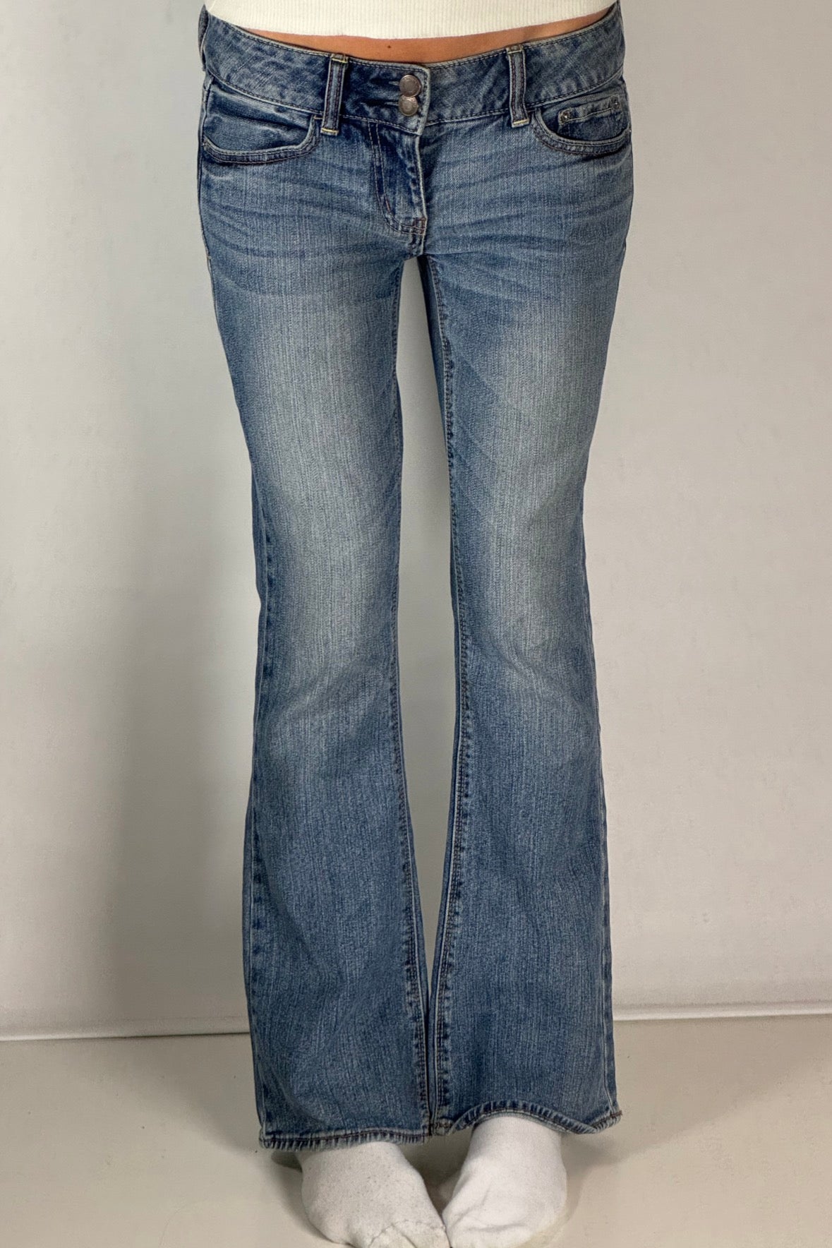 Lågmidjade jeans stl: S