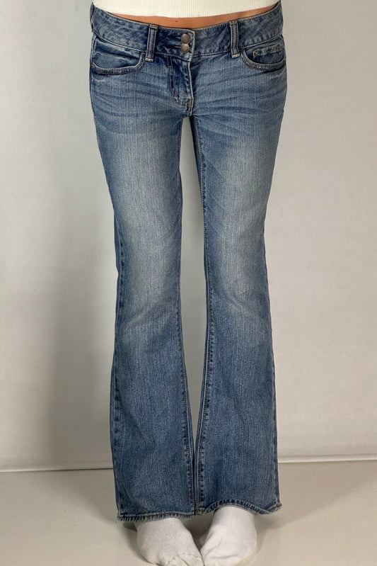 Lågmidjade jeans stl: S