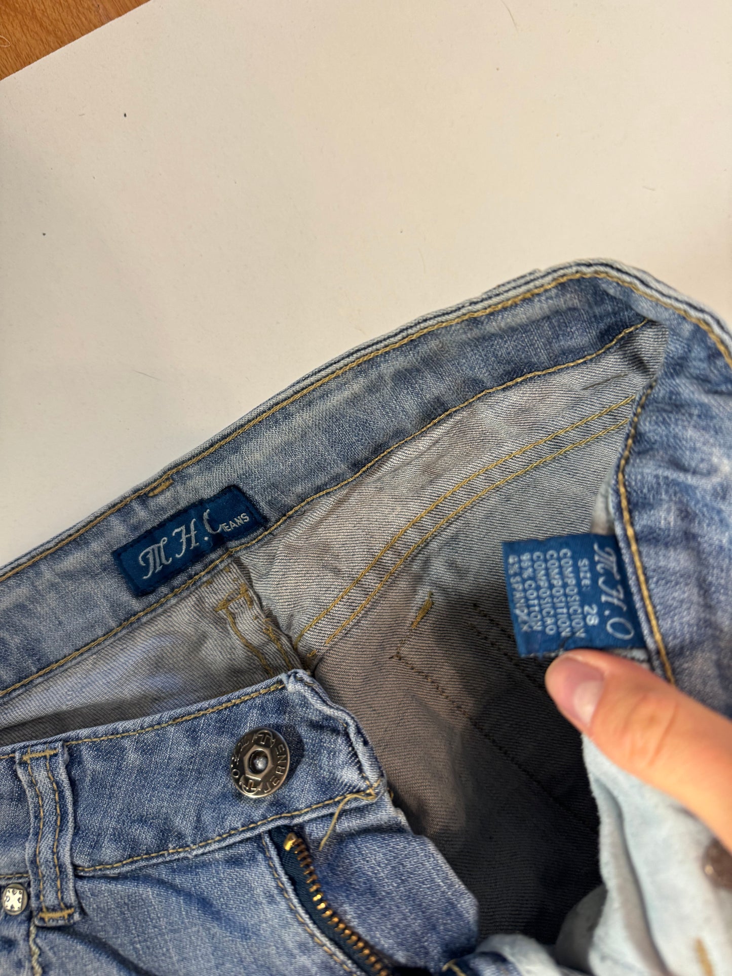 Lågmidjade jeans stl: S/M