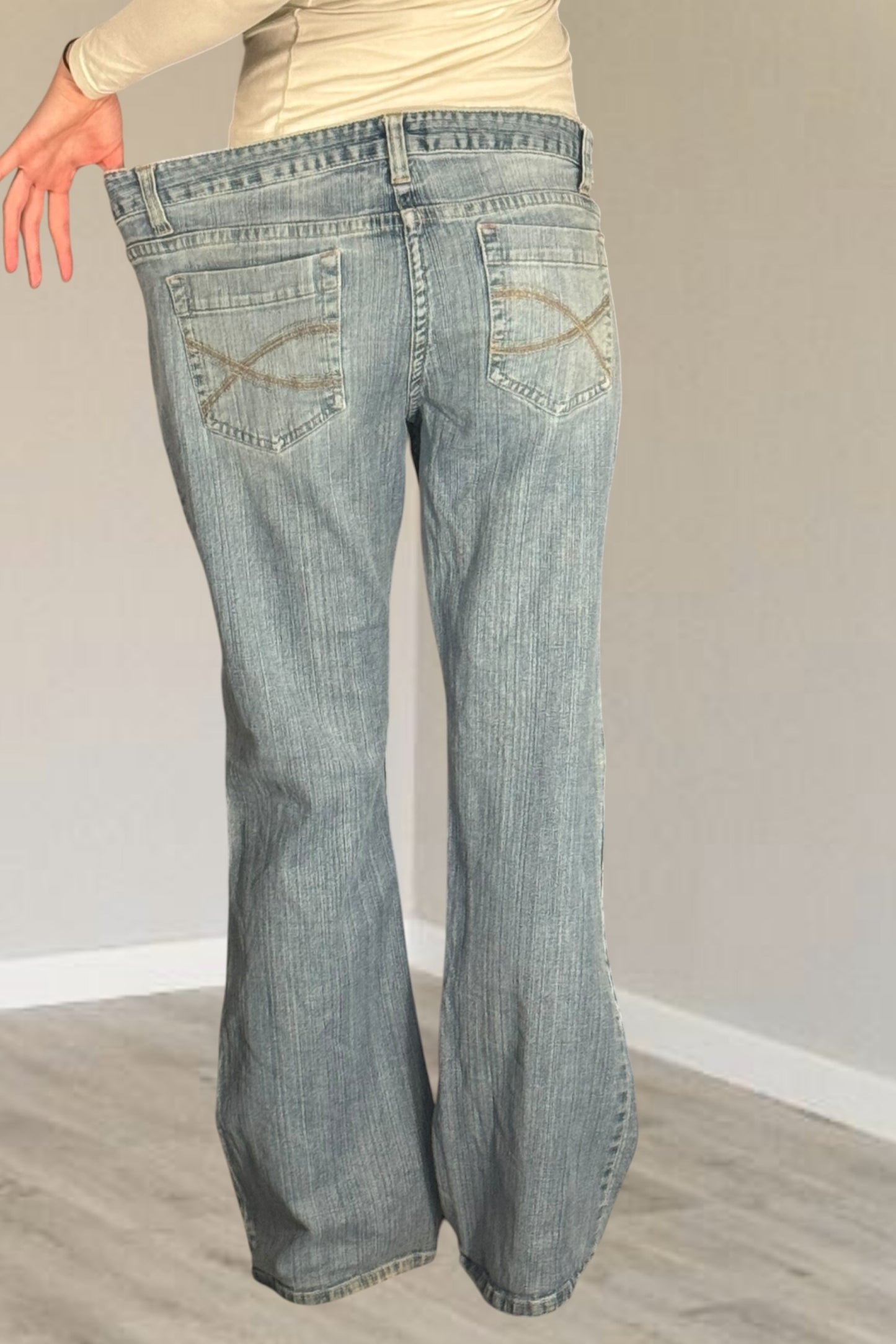 Lågmidjade jeans stl: L