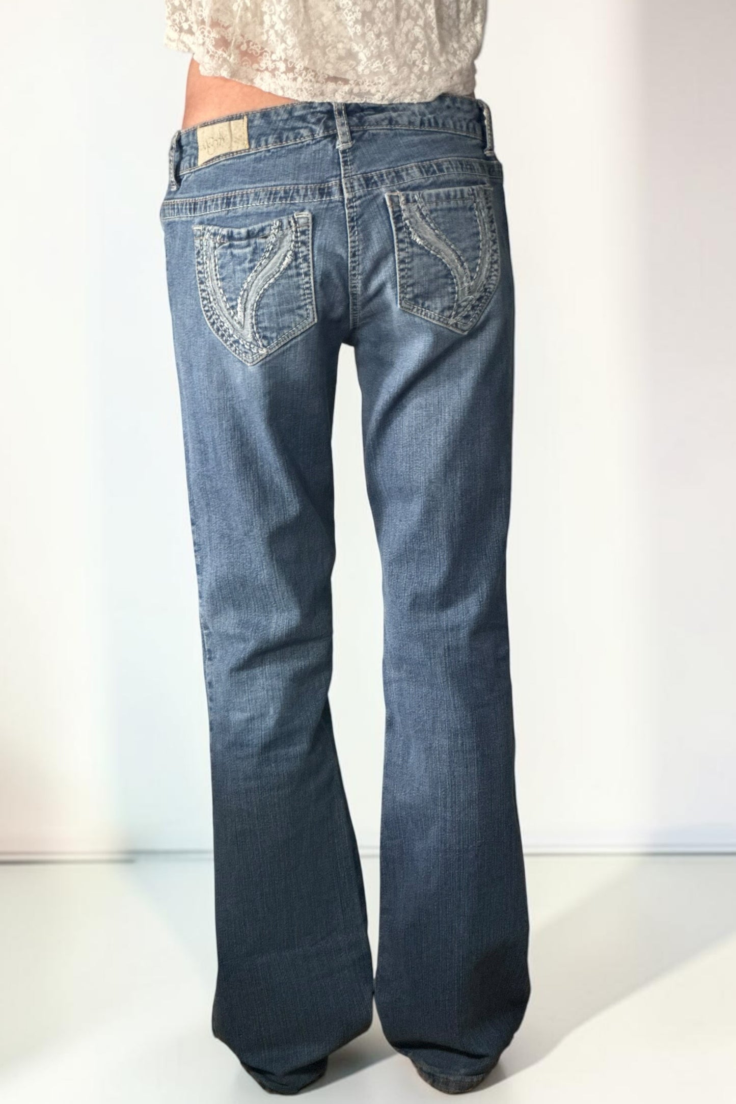 Lågmidjade jeans stl: