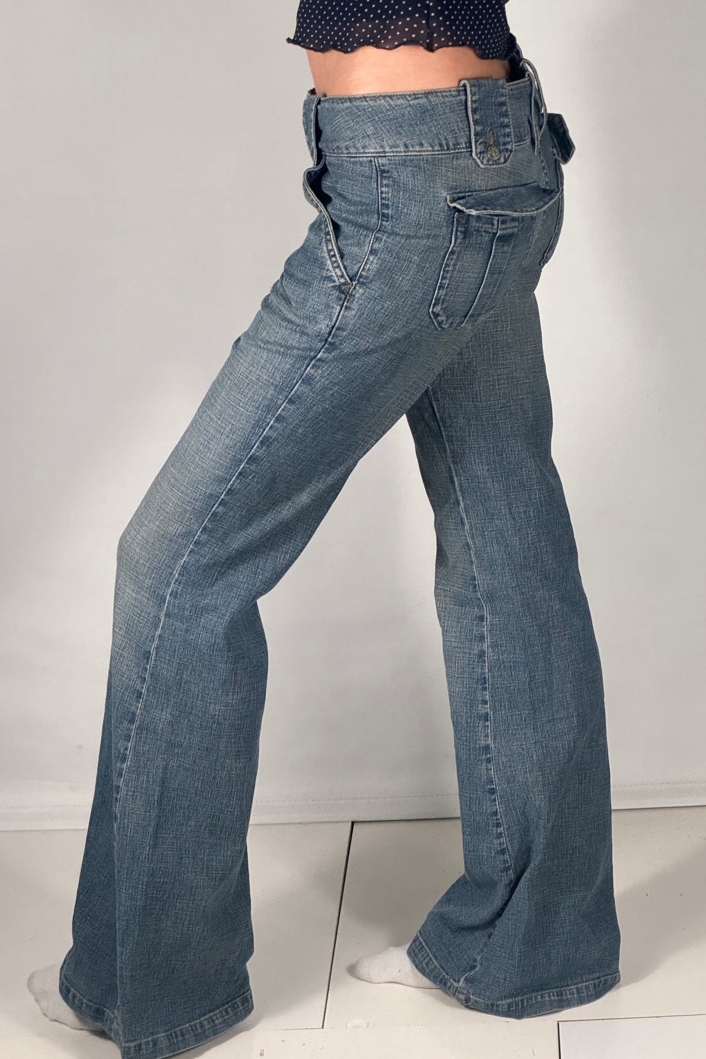 Lågmidjade jeans stl: XS