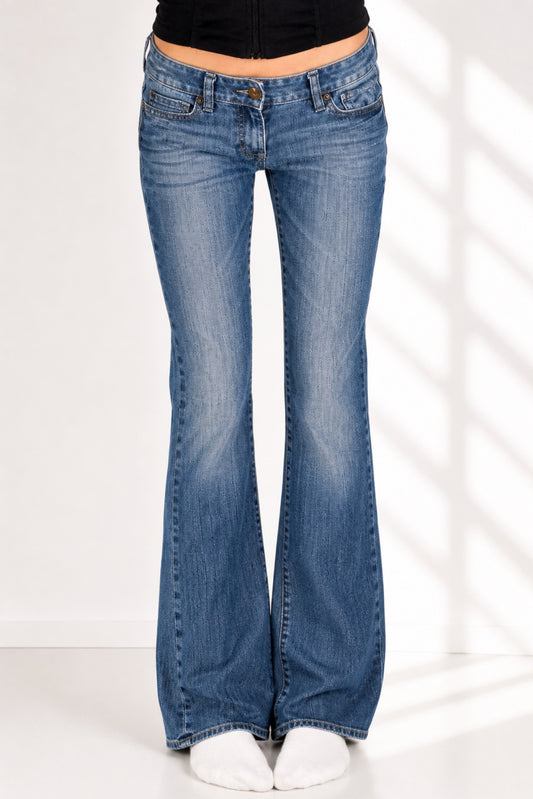 Lågmidjade jeans stl: S