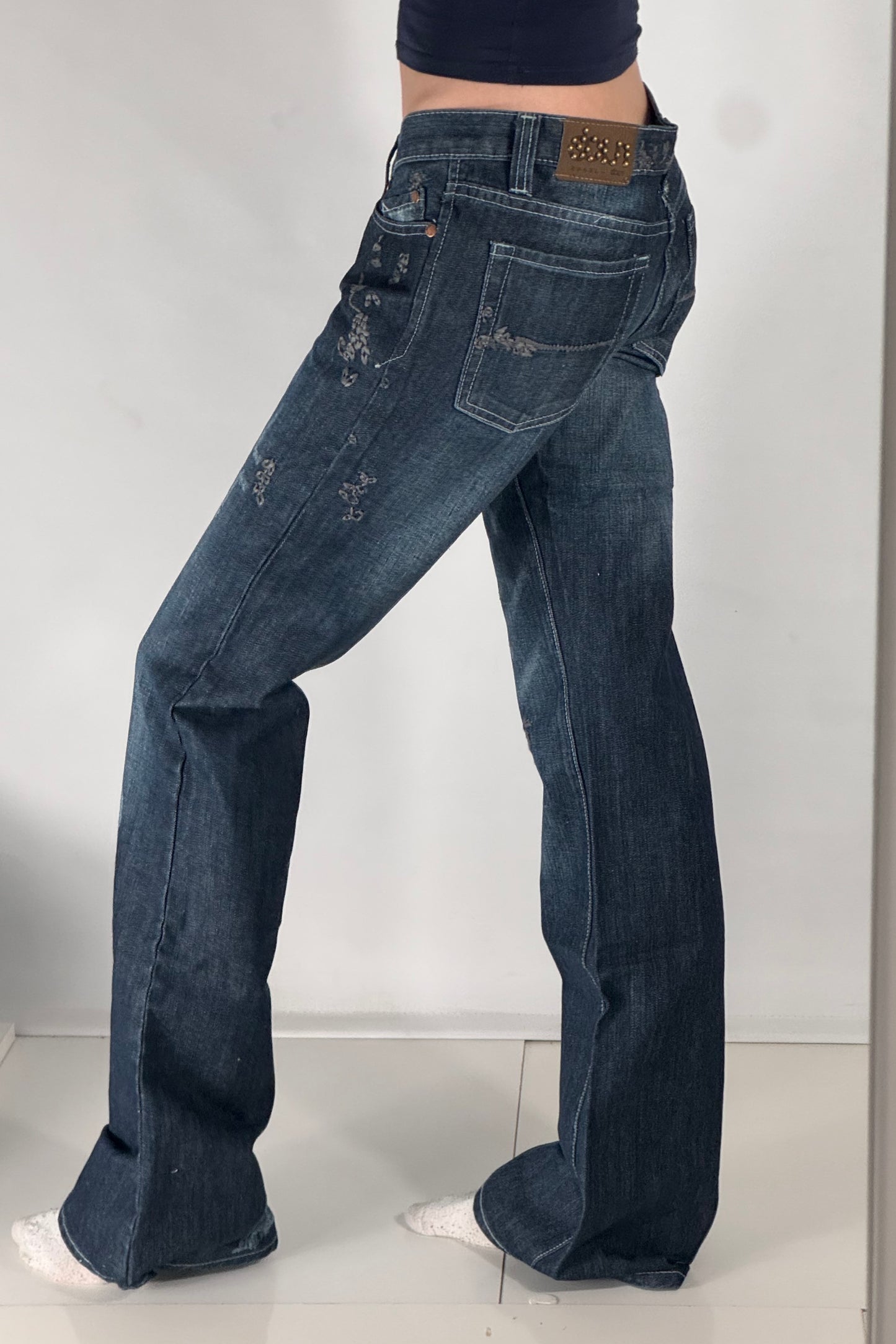 Lågmidjade jeans stl: S (W29/L34)
