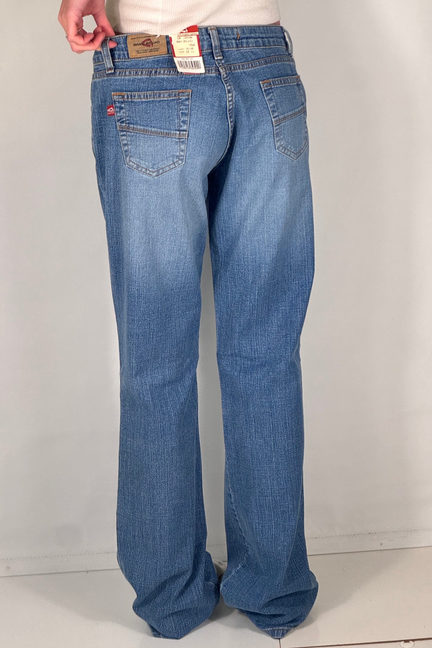 Lågmidjade jeans stl: S