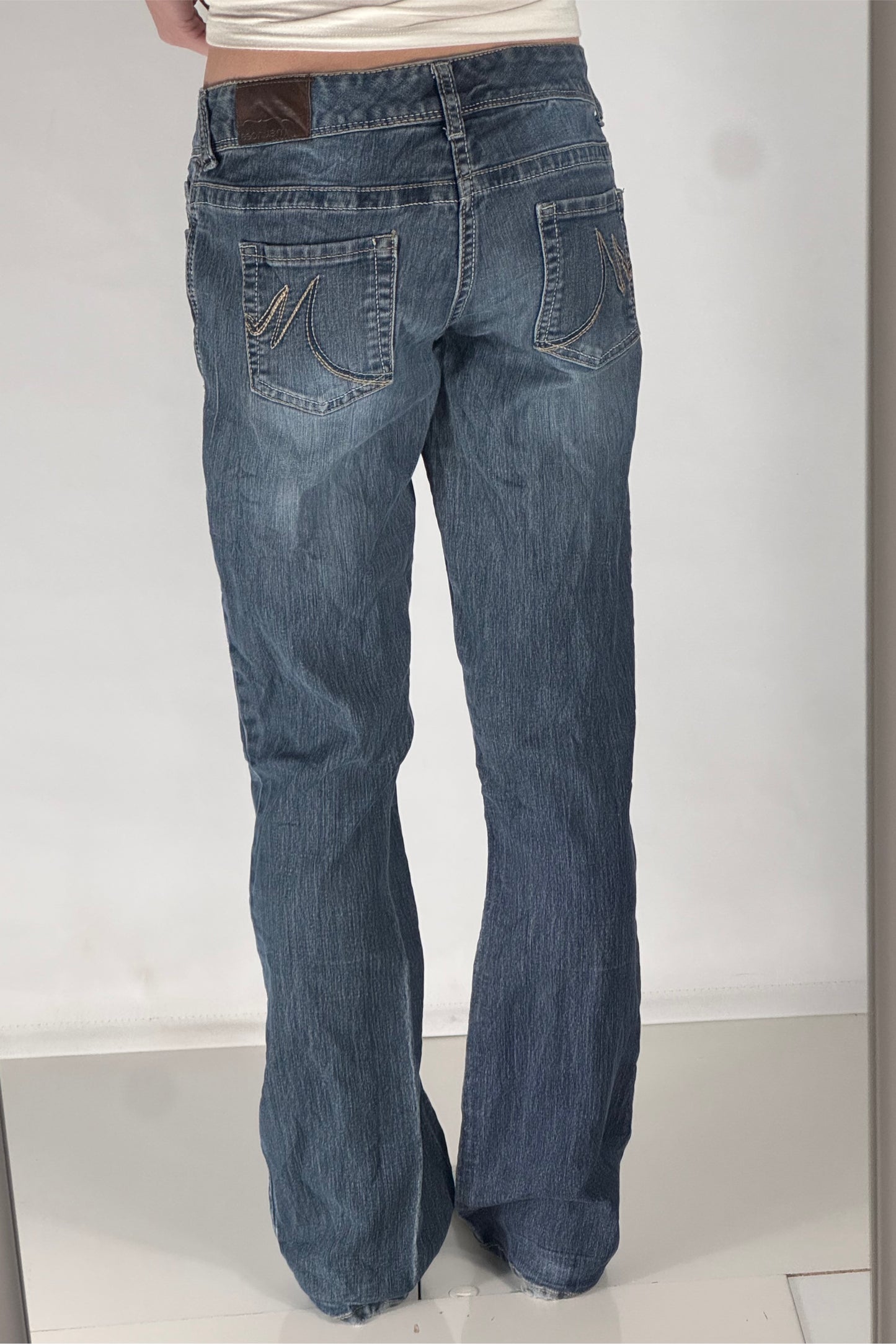 Lågmidjade jeans stl: S