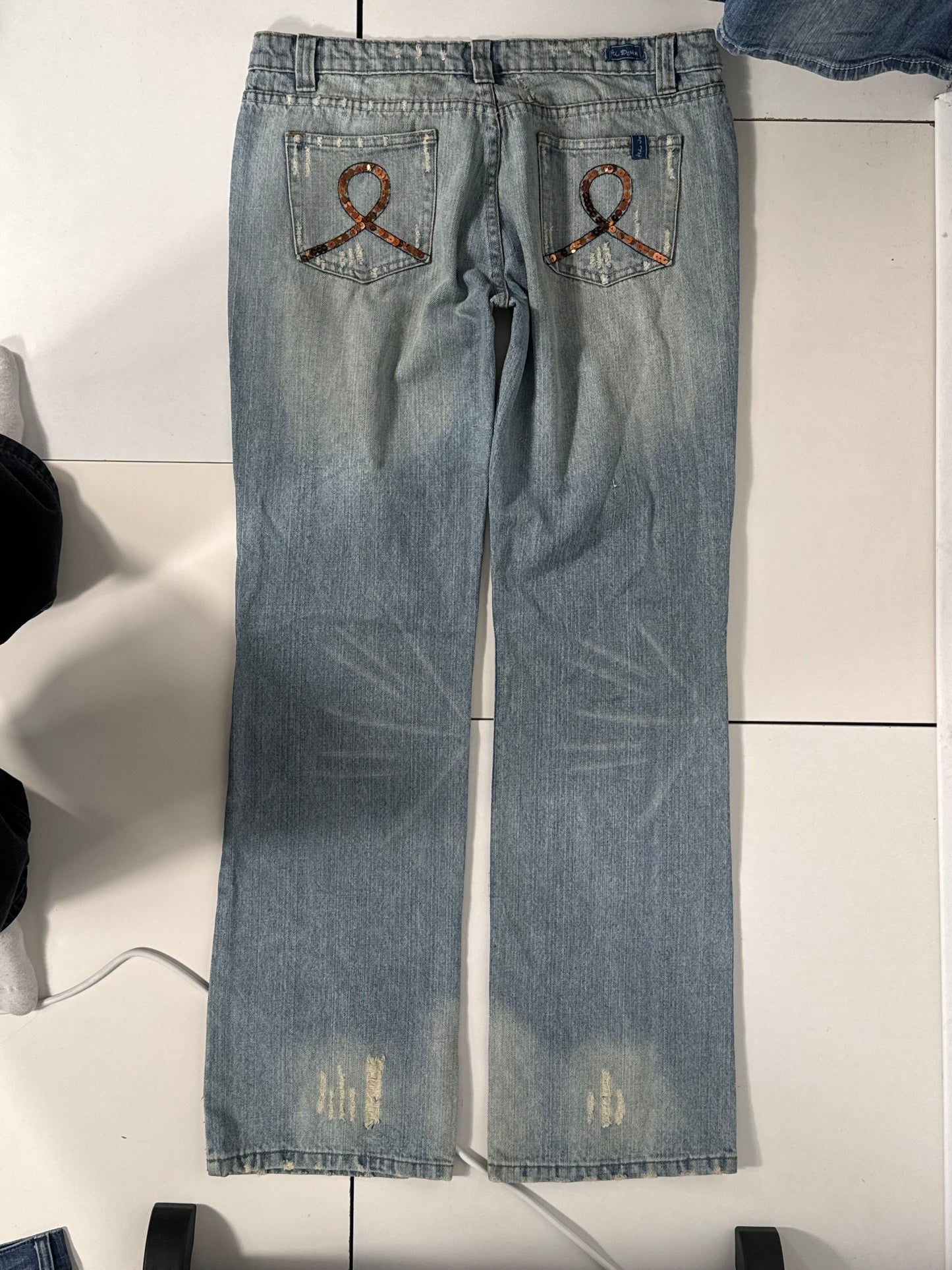 Lågmidjade jeans stl: M