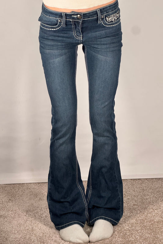 Lavtaljede jeans str: XS