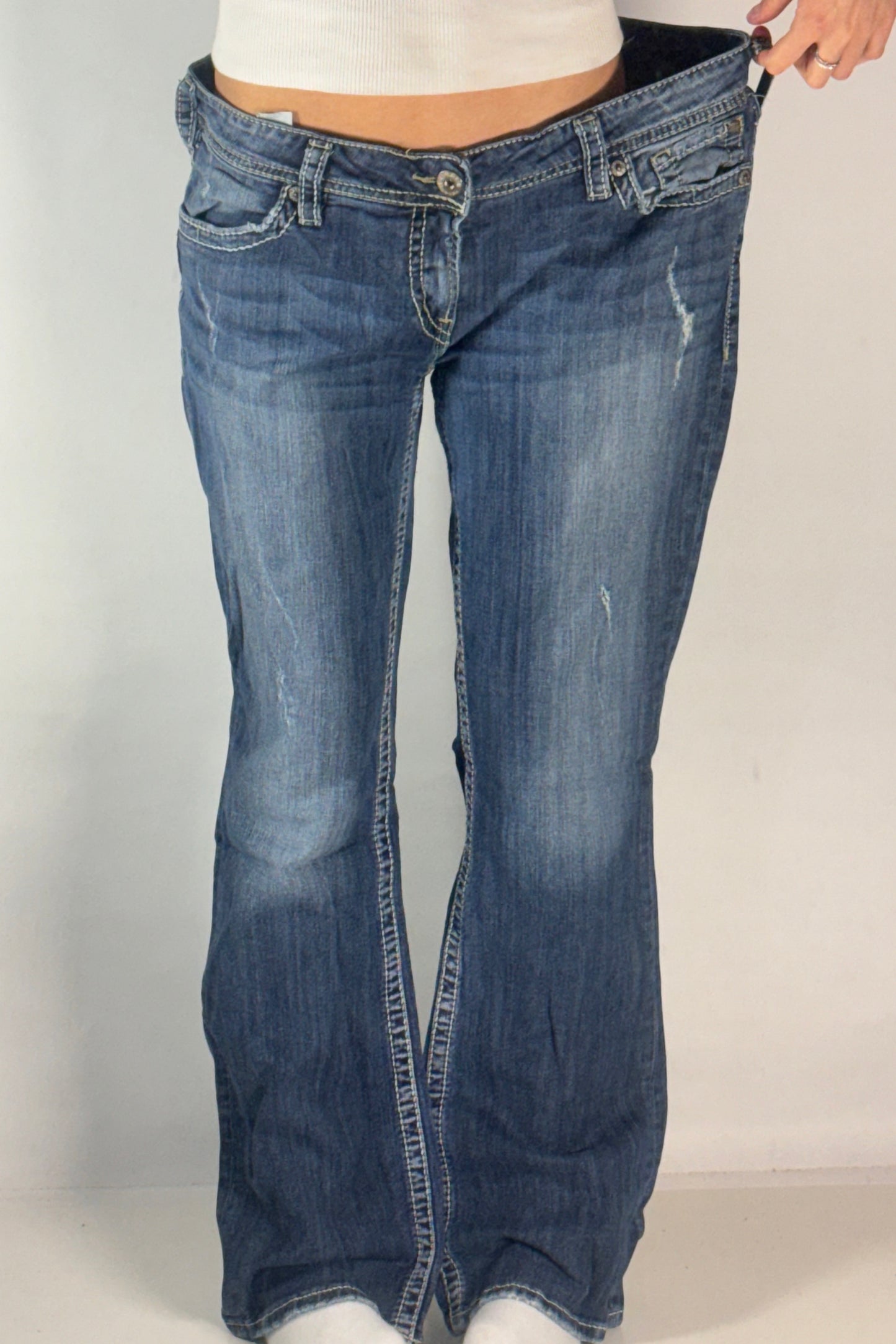 Lågmidjade jeans stl: L