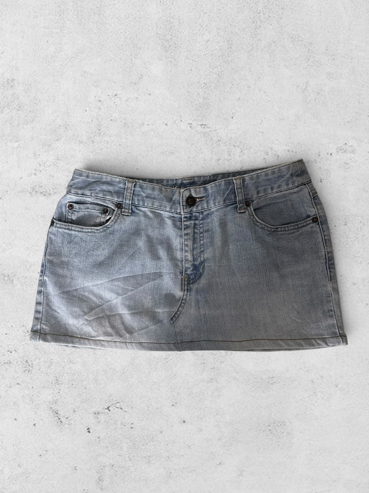 Denim skirt size: S