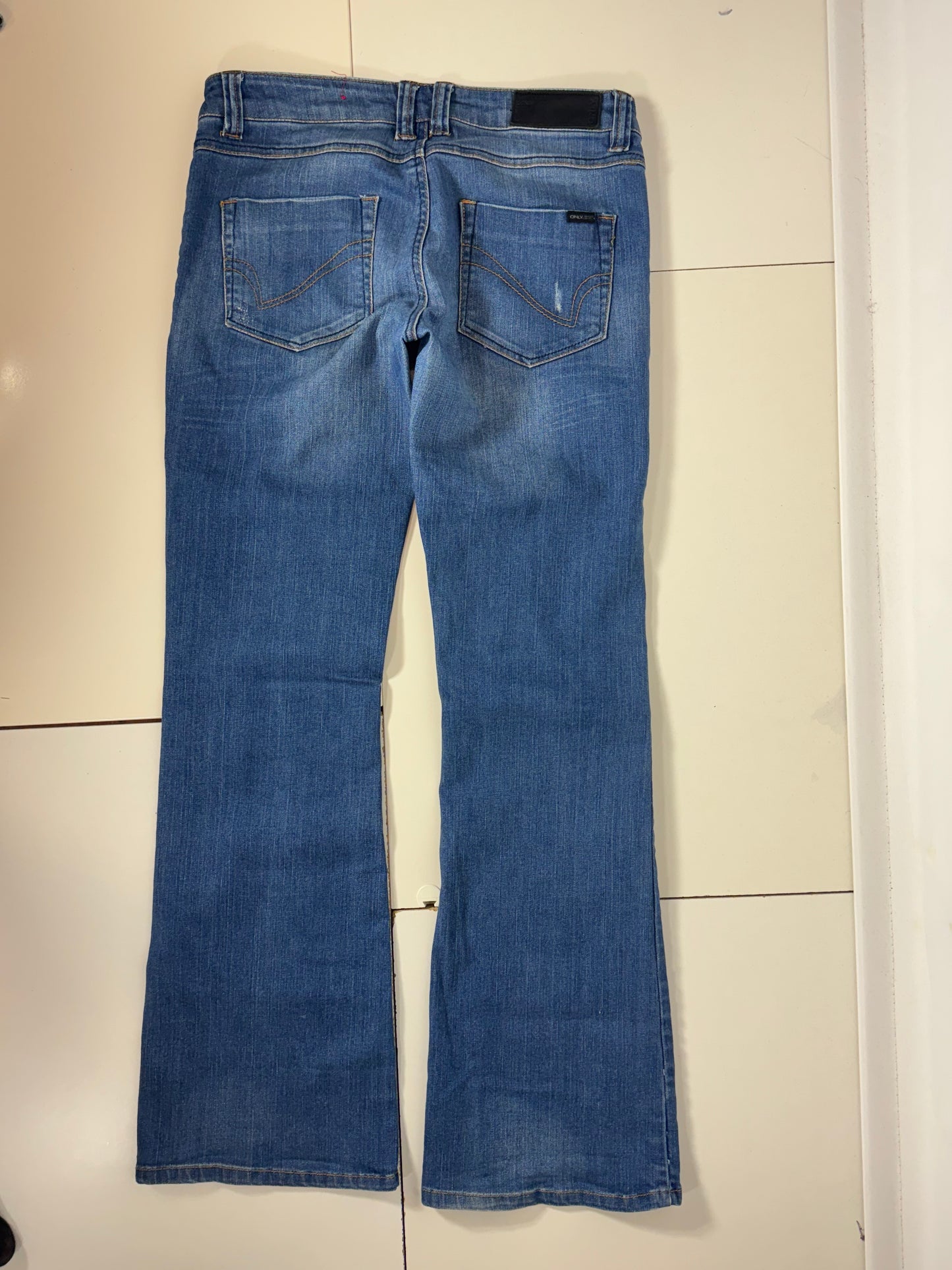 Lågmidjade jeans stl: S