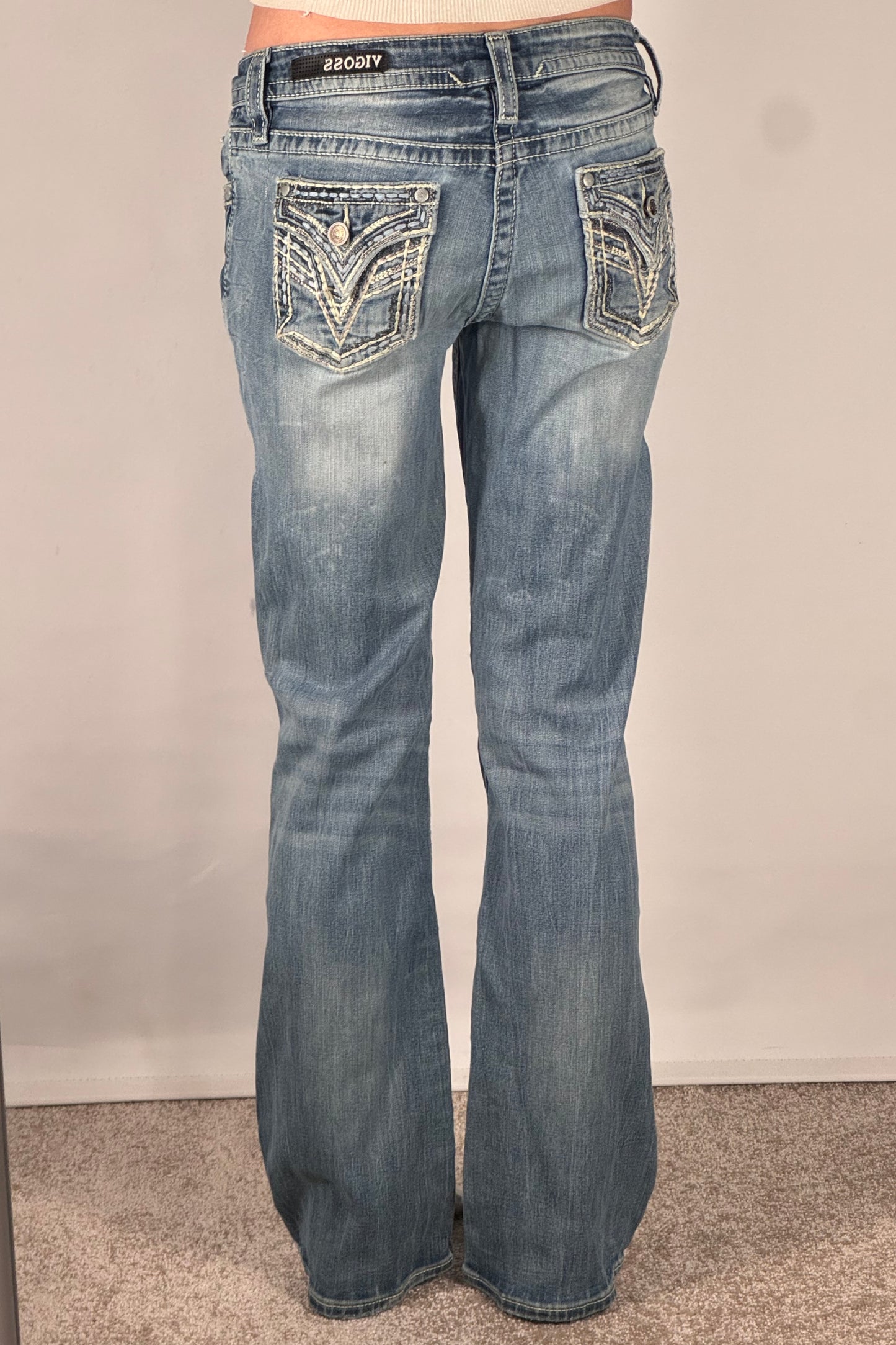Lavtaljede jeans str: XS